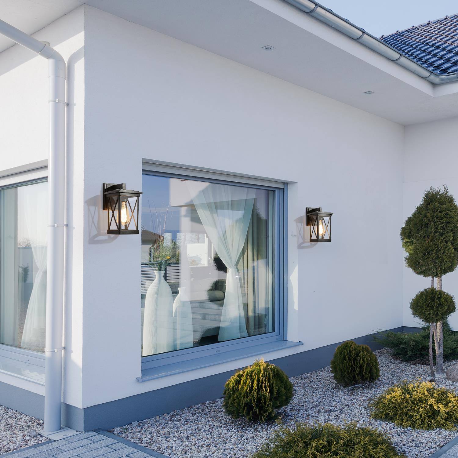 LNC UMAUZELWS4751Q8 Outdoor-Wall-Lighting - View #4