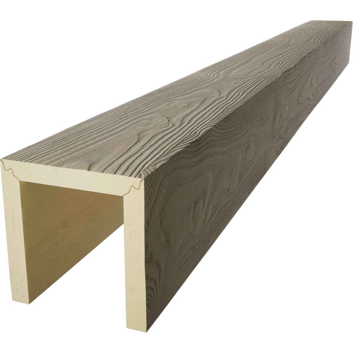 Ekena Millwork BMSD3C0080X120X120AL Faux-Beams - View #5