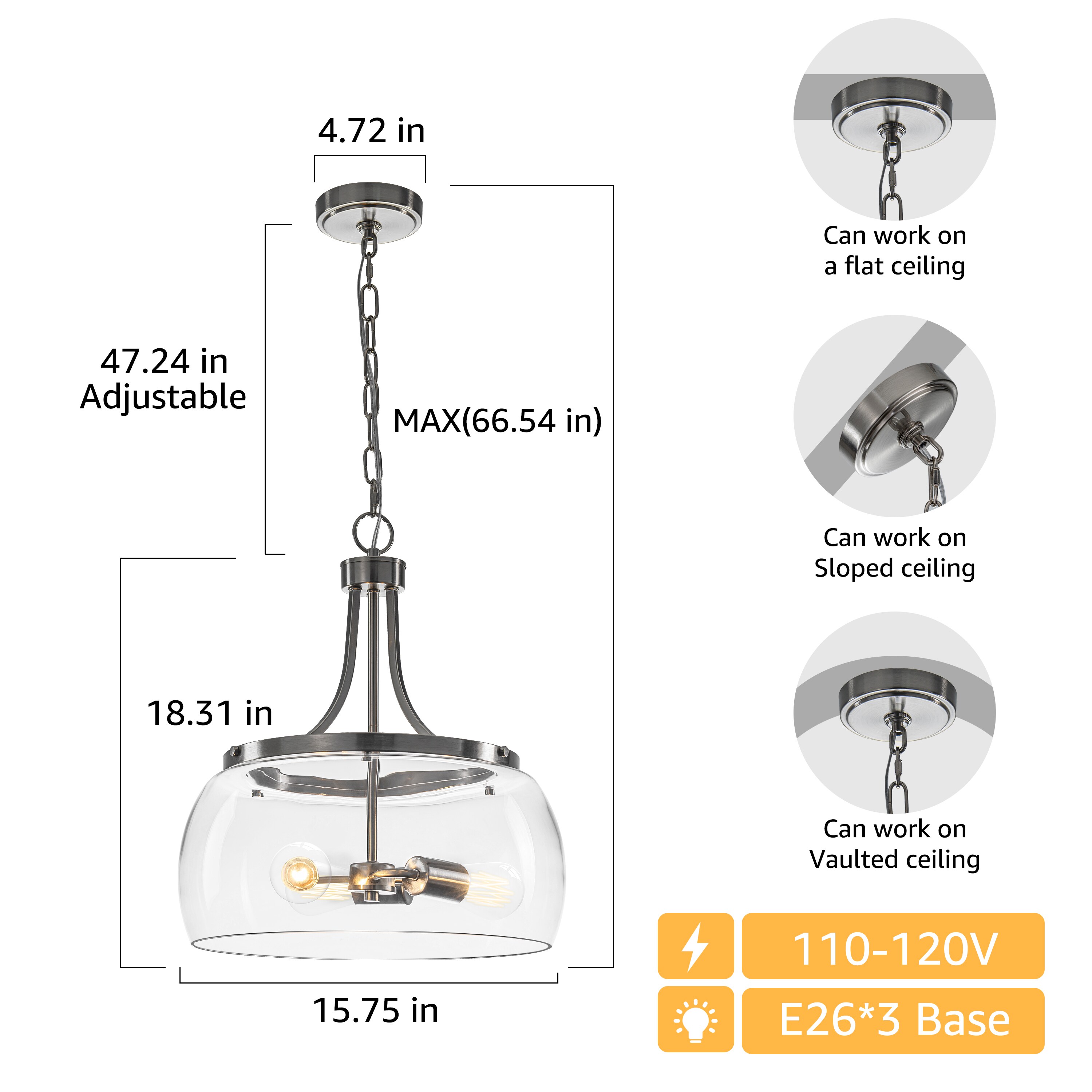 GoYeel ZP161D40NL03 Pendant-Lights - View #4