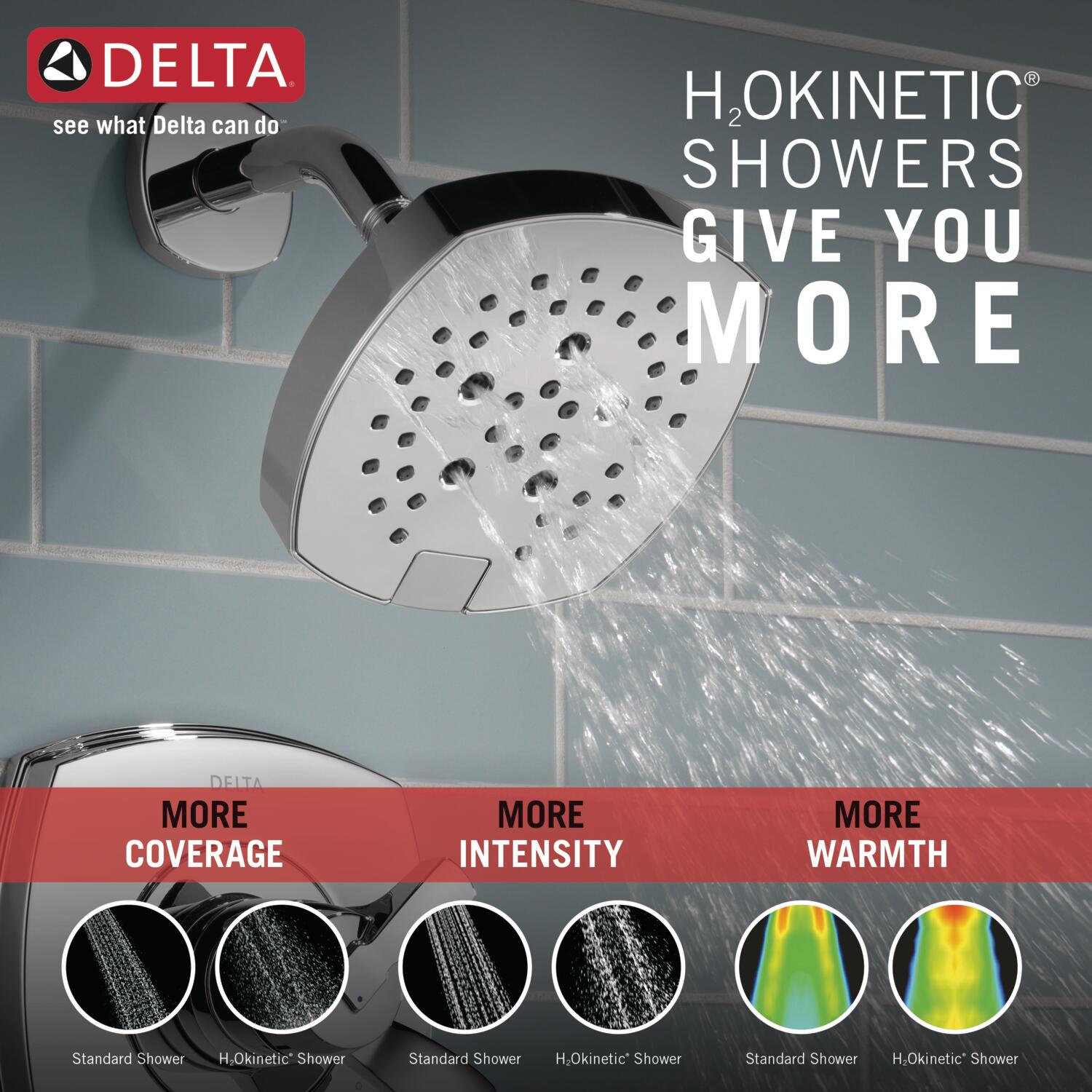 Delta T142766-RB Tub-Shower-Faucets - View #4