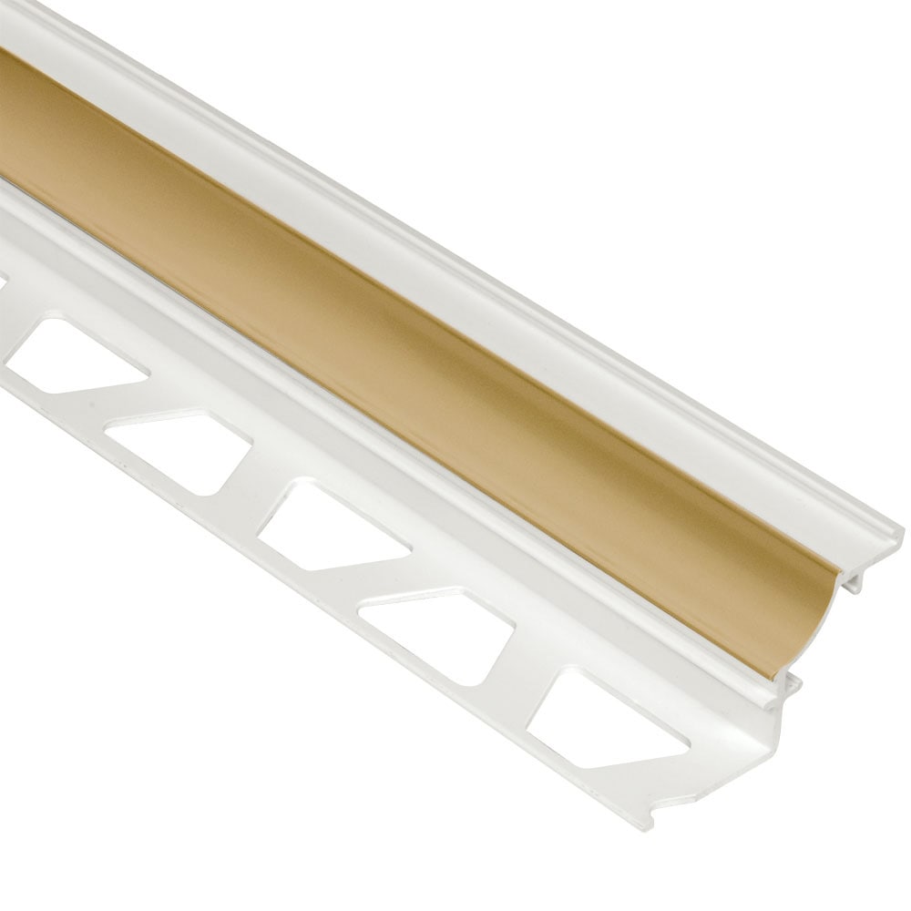 Schluter Systems PHK1S100HB Dilex-PHK 0.375-in W x 98.5-in L Light beige PVC Cove base Tile Edge Trim