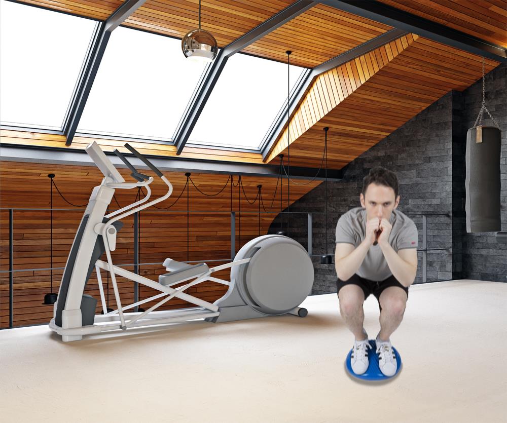 Mind Reader PILAPAD-BLU Balance-Exercise-Platforms - View #9