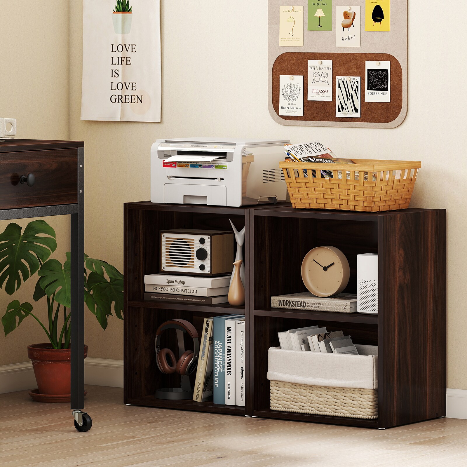 Slickblue D-CO-FC20436WH bookcases - View #4