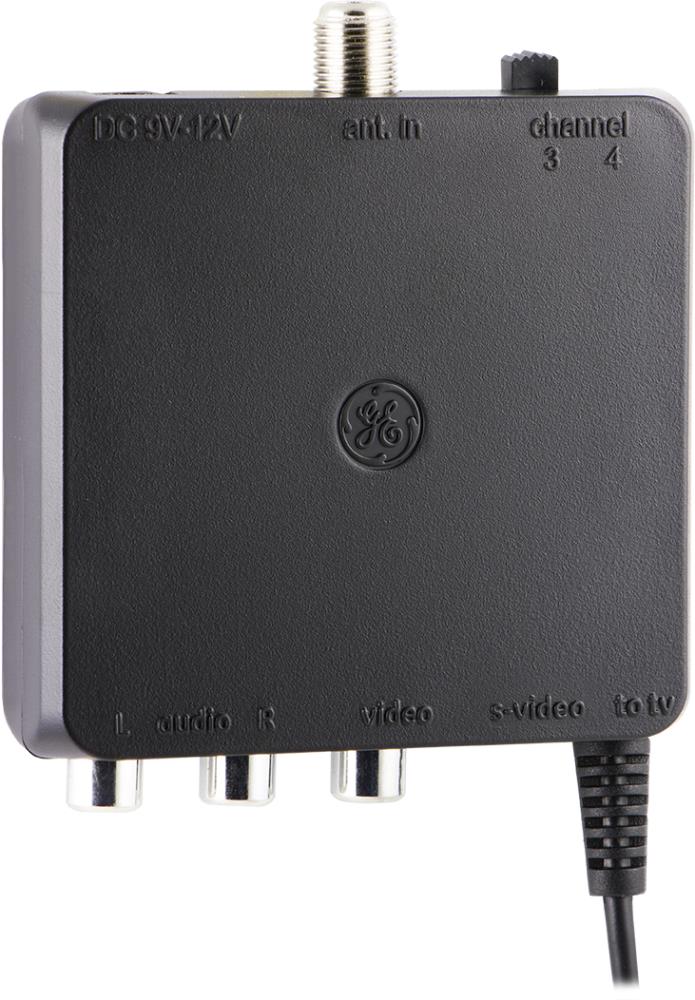 GE 33621 RF Modulator Video Converter with S-Video 