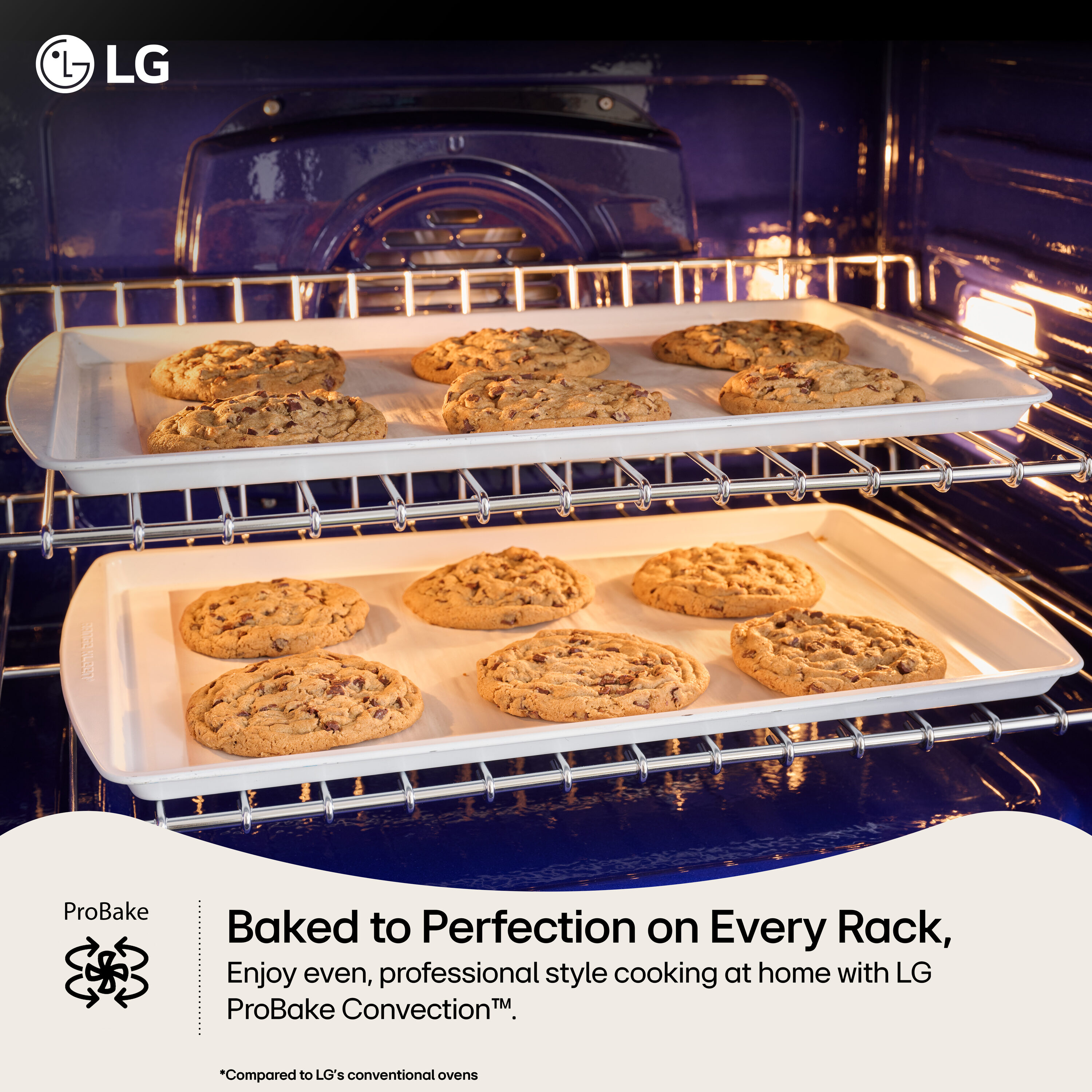 LG LREN6323YE Freestanding-Electric-Ranges - View #4