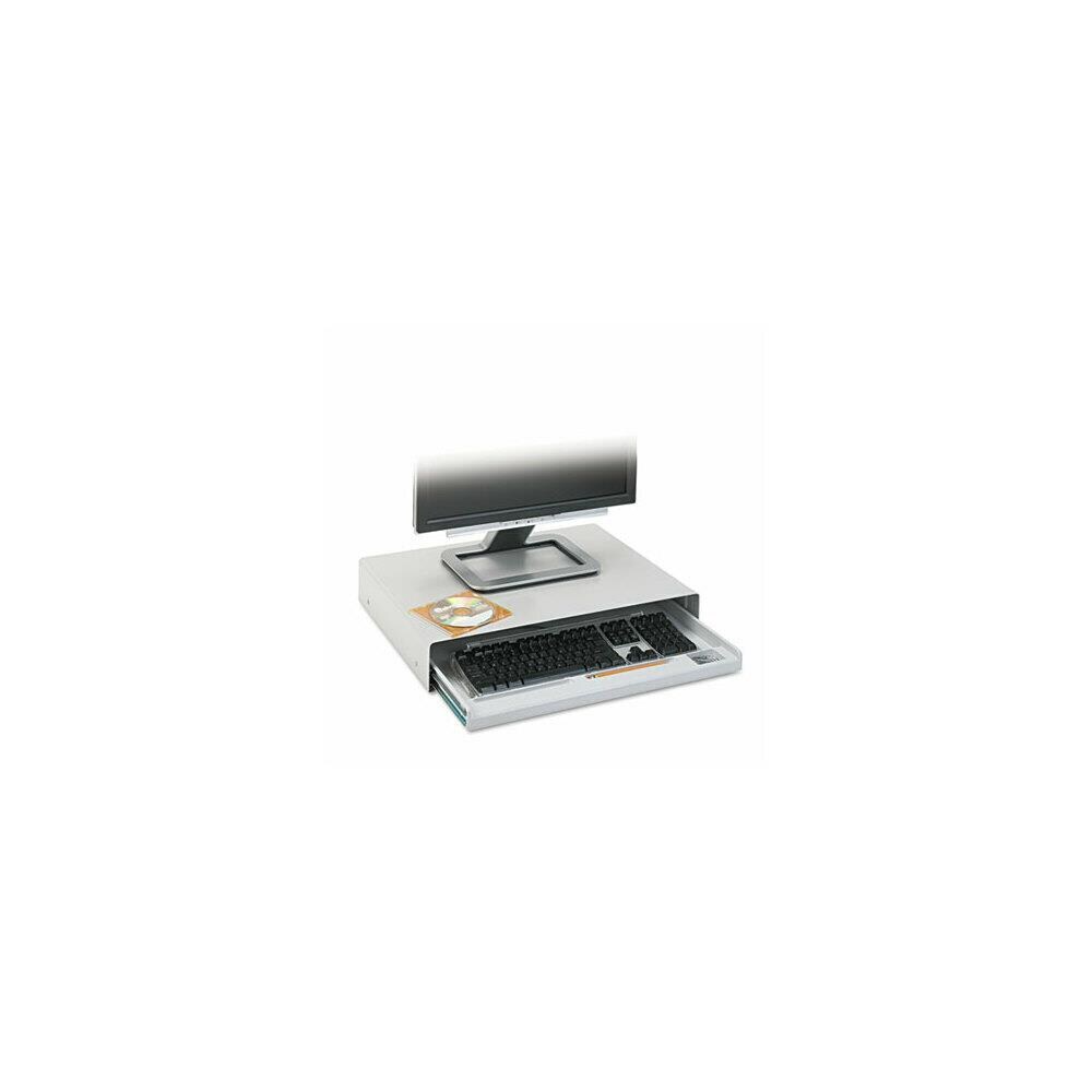 Innovera AZERTY13144  53001 Standard Desktop Keyboard Drawer, 22 in. x 15.59 in. x 3.54 in., Light Gray