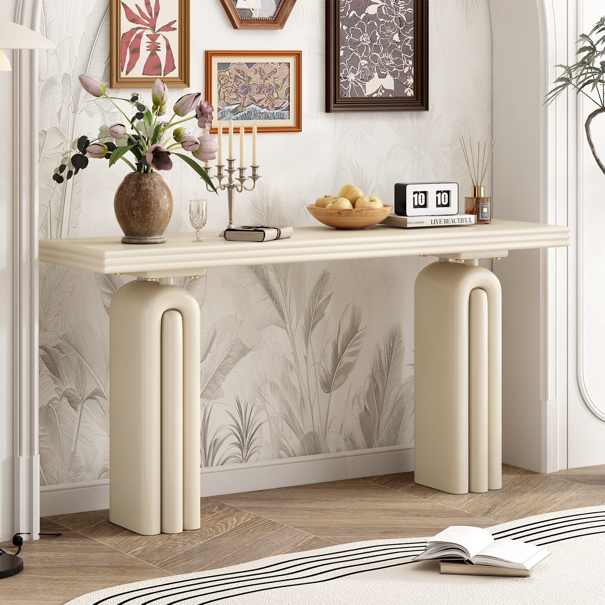 Vynxaria LS0505-7115894K Console-Sofa-Tables - View #2
