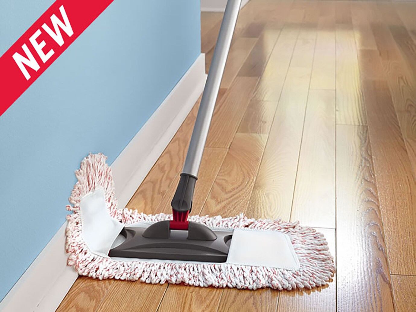 Rubbermaid MICROFIBER FLEXIBLE SWEEPER REFILL in the Mop Refills &  Replacement Heads department at