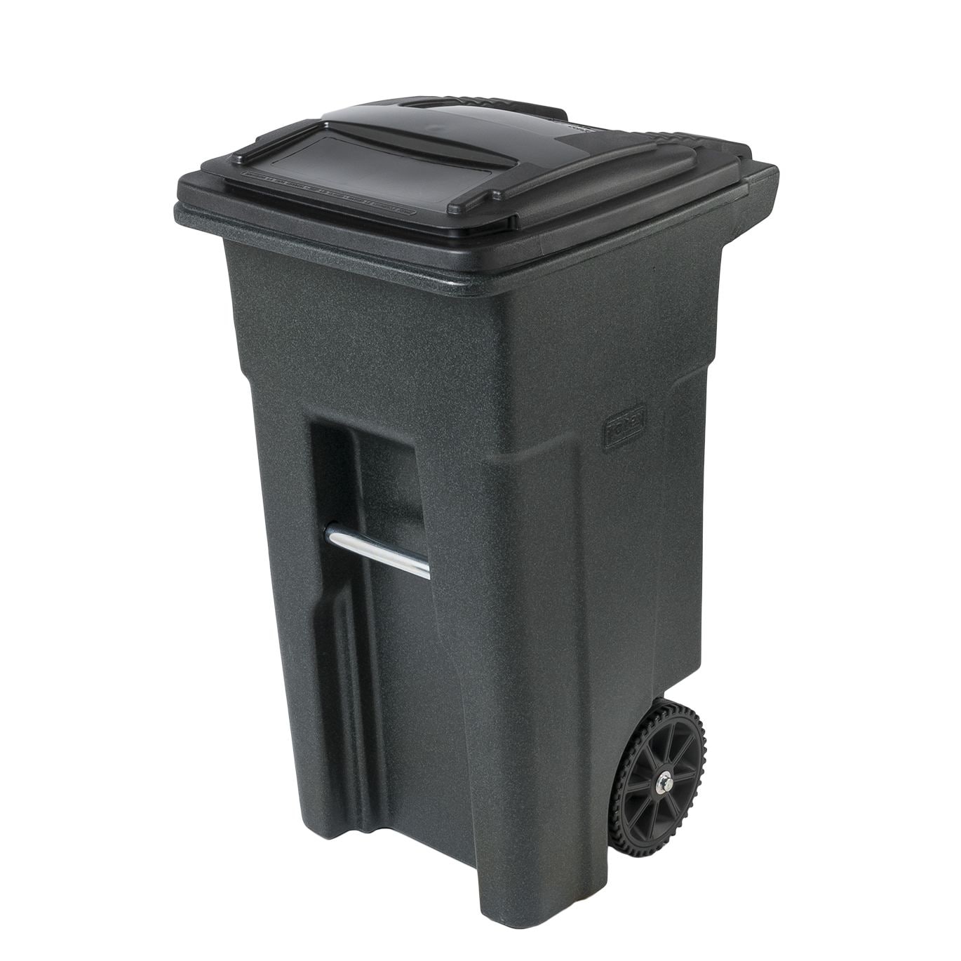 United Solutions Rough & Rugged 34 Gal. Black Wheeled Trash Can