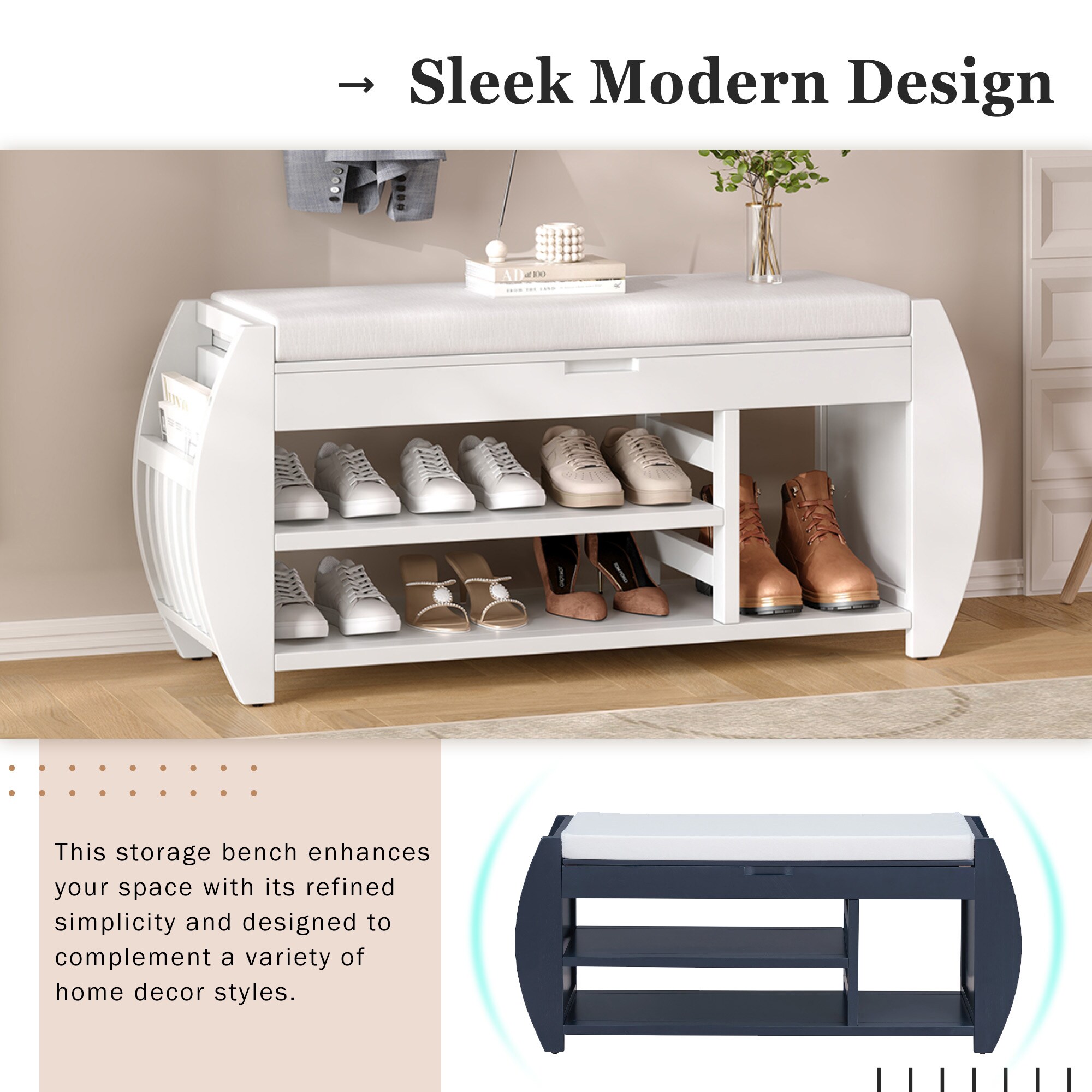 SINOFURN SYA330159WT bench - View #11