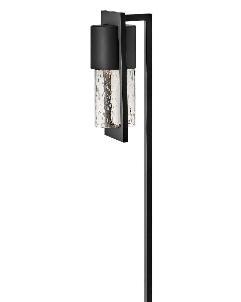 Hinkley 1547BK-LL Shelter 150 -Lumens 1.5 -Watt Black Low voltage Hardwired LED Outdoor Path Light ( 2700-K )