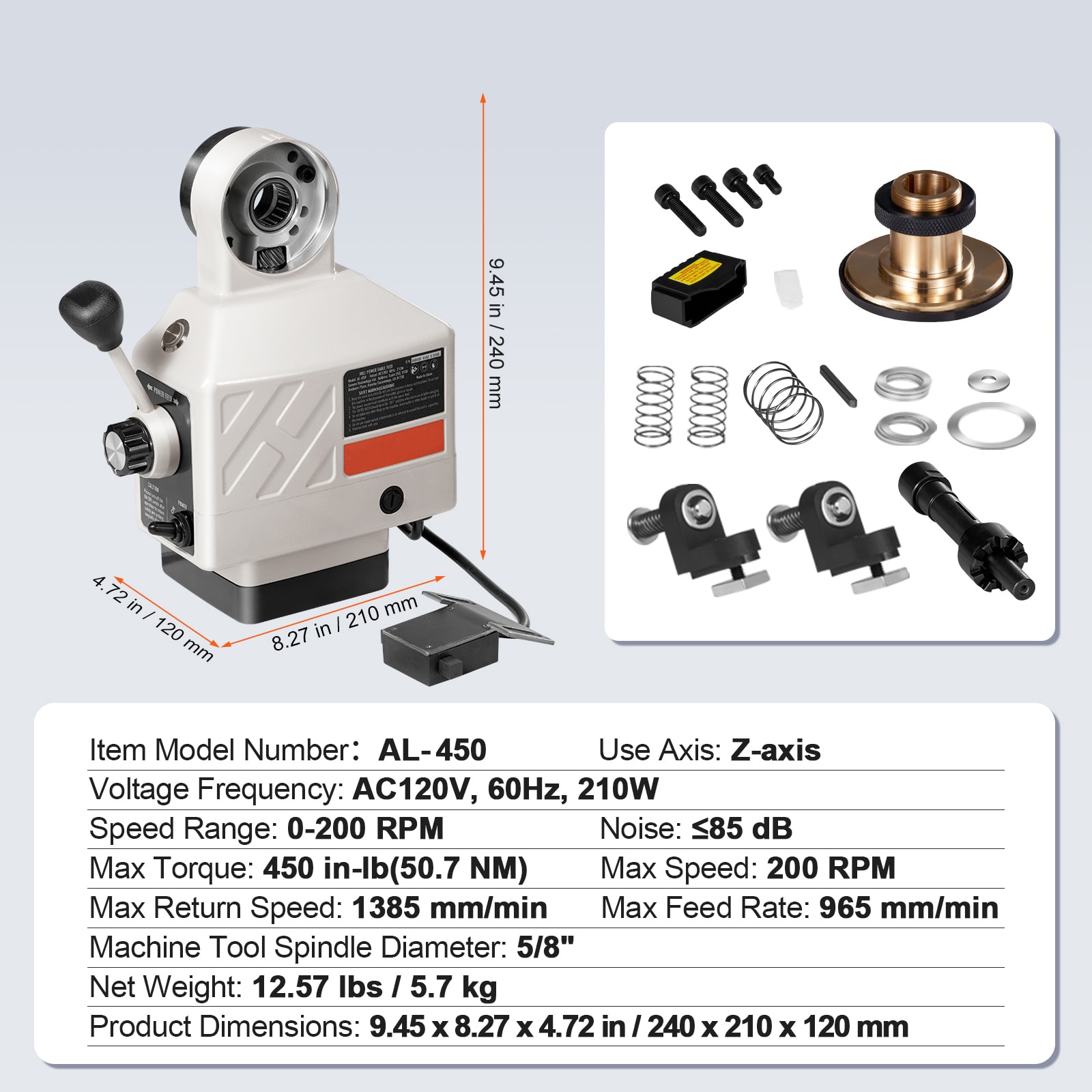 VEVOR 110VZDQ200PR1UNQCV1 b100105 - View #7