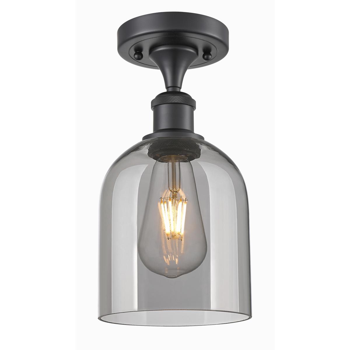Innovations Lighting 516-1C-BK-G558-6SM 516-1C-BK-G558-6SM Ballston Bella Semi-Flush Mount