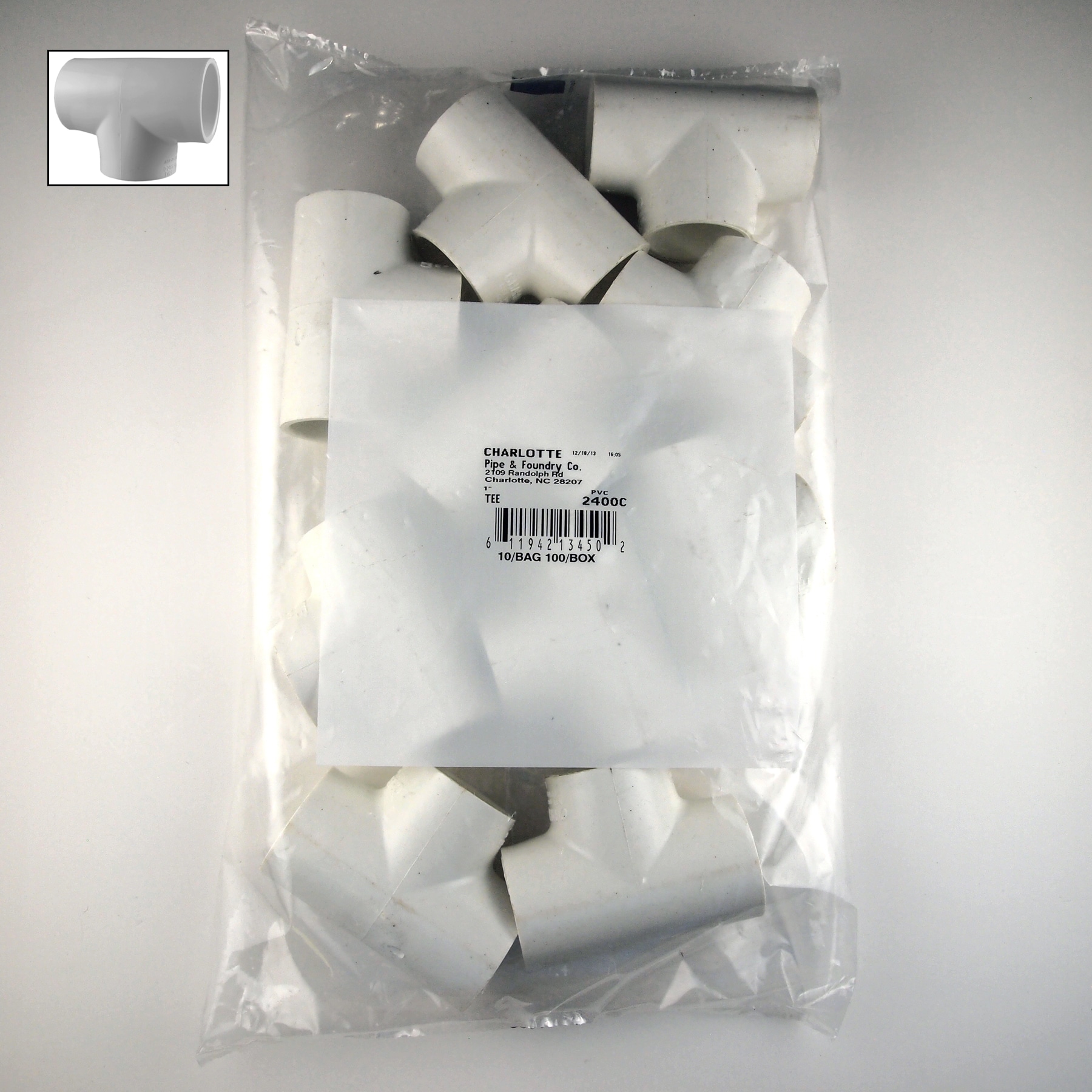 Charlotte Pipe PVC 02400C 1000HC Pvc-Pressure-Sch-40-Fittings - View #5
