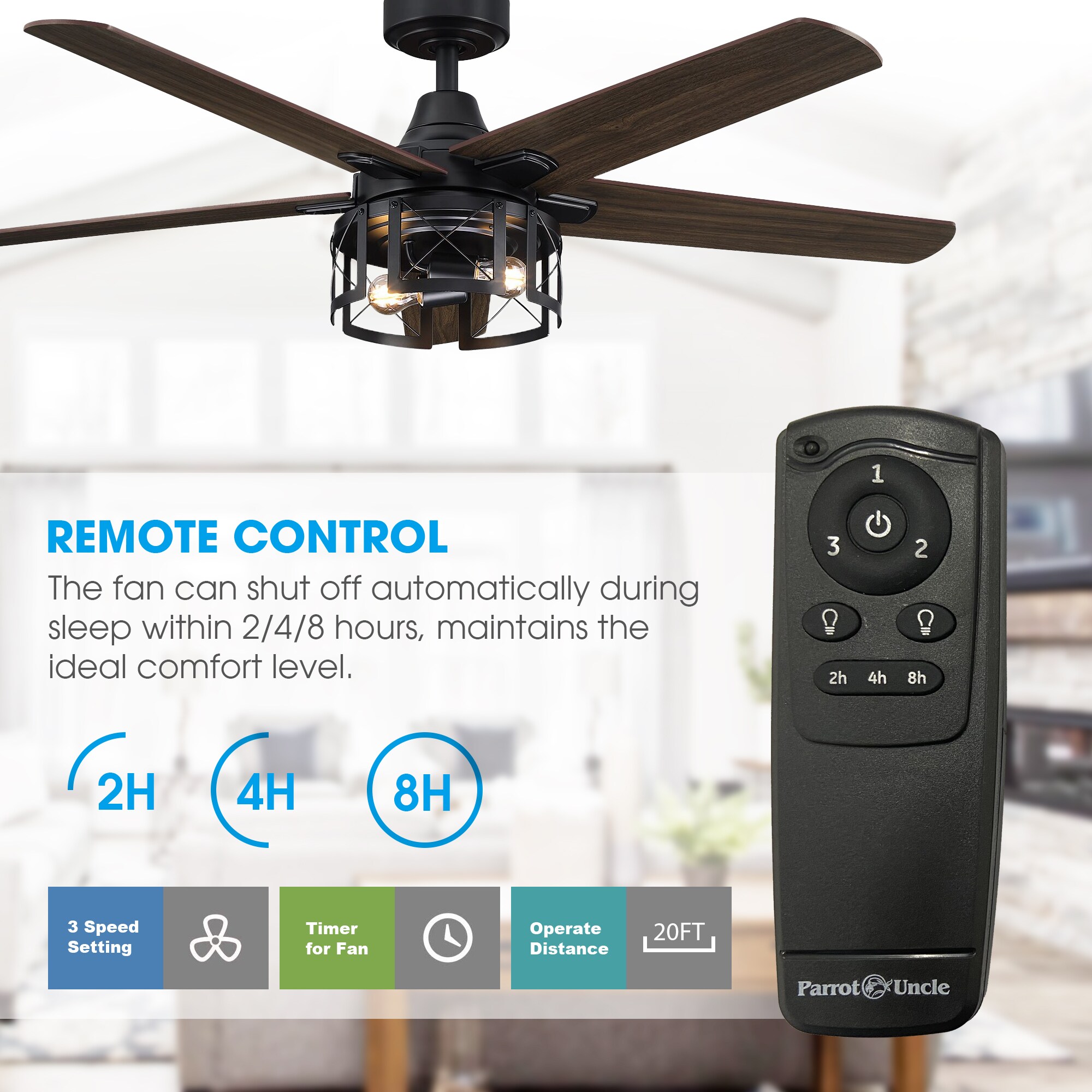 Parrot Uncle F6320110V Ceiling-Fans - View #7