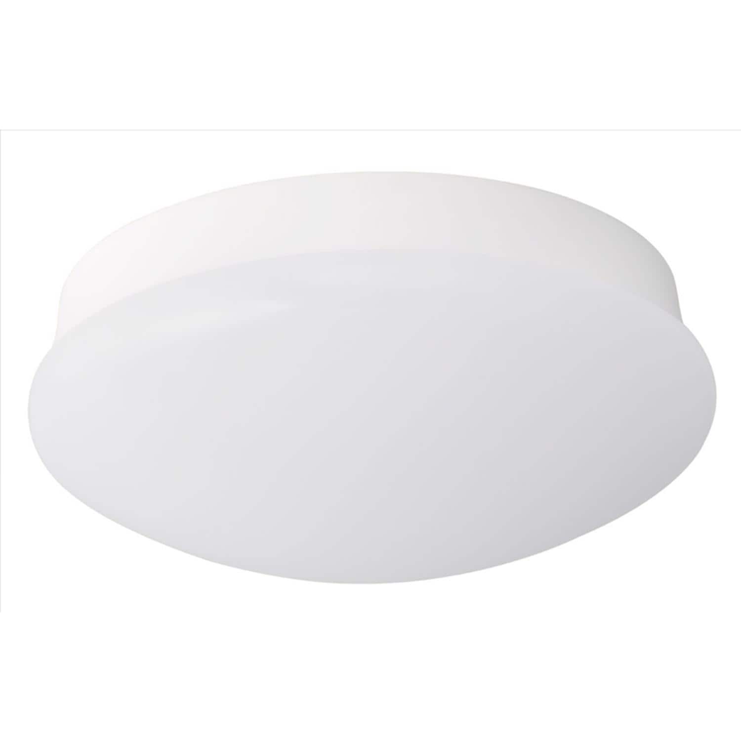 ETI EJD3926722 Spin Light 4.2 in. H X 11 in. W X 11 in. L White LED Ceiling Spin Light