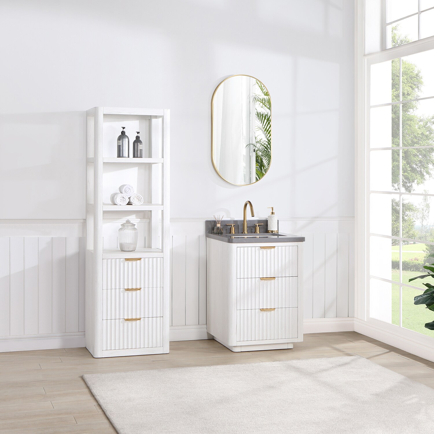 Vinnova 704124-FW-RG Bath-Vanity-Combo - View #4