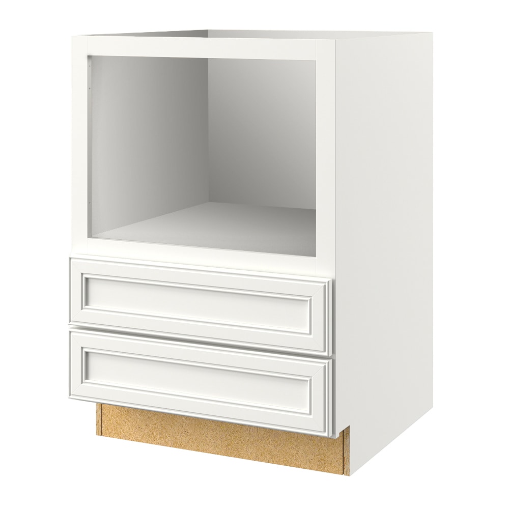 allen + roth McKeller 15-in W x 34.5-in H x 24-in D Linen 3-Drawer Base Fully Assembled Cabinet (Flat Panel Style)
