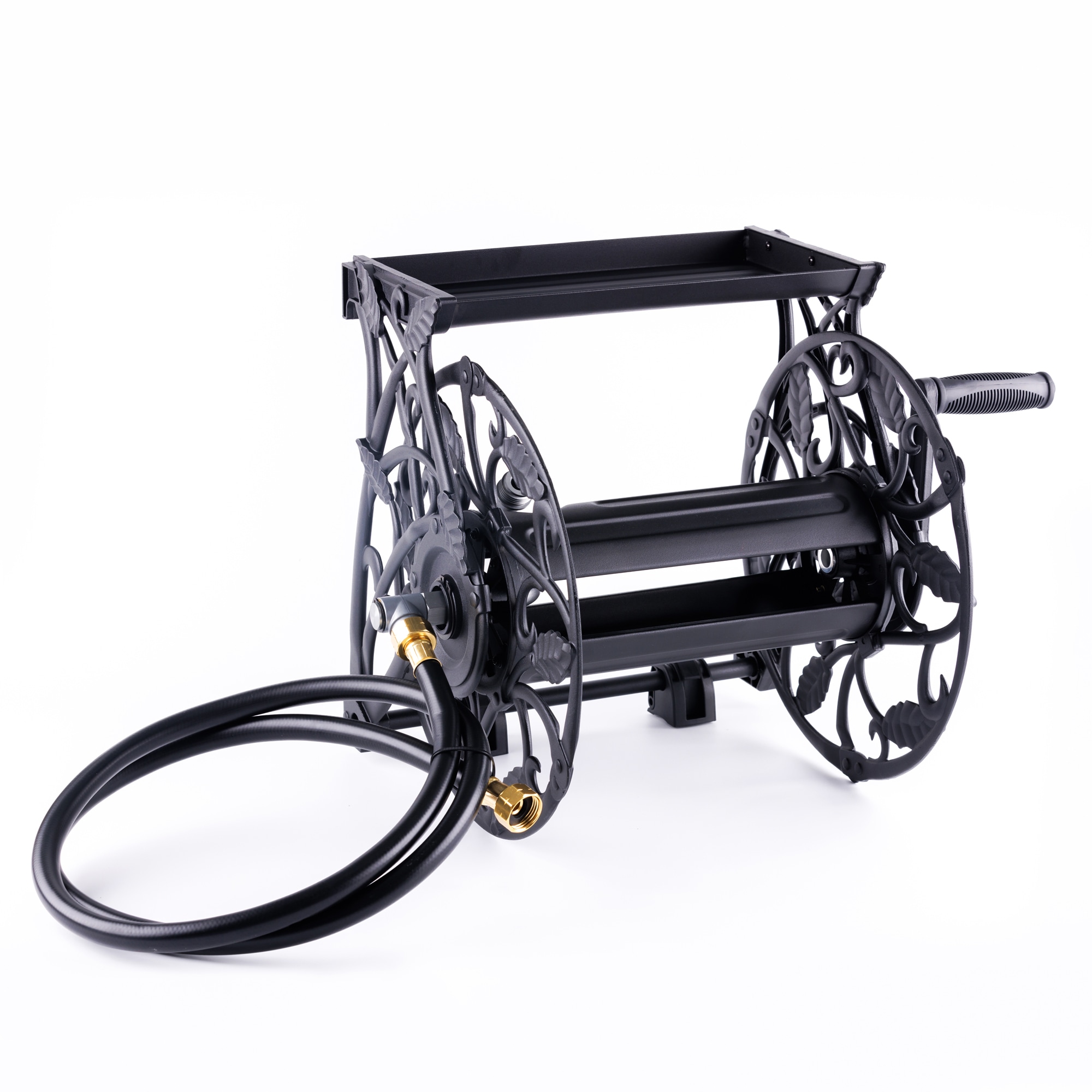 Style Selections Steel 125-ft Wall-mount Hose Reel Lowes.com