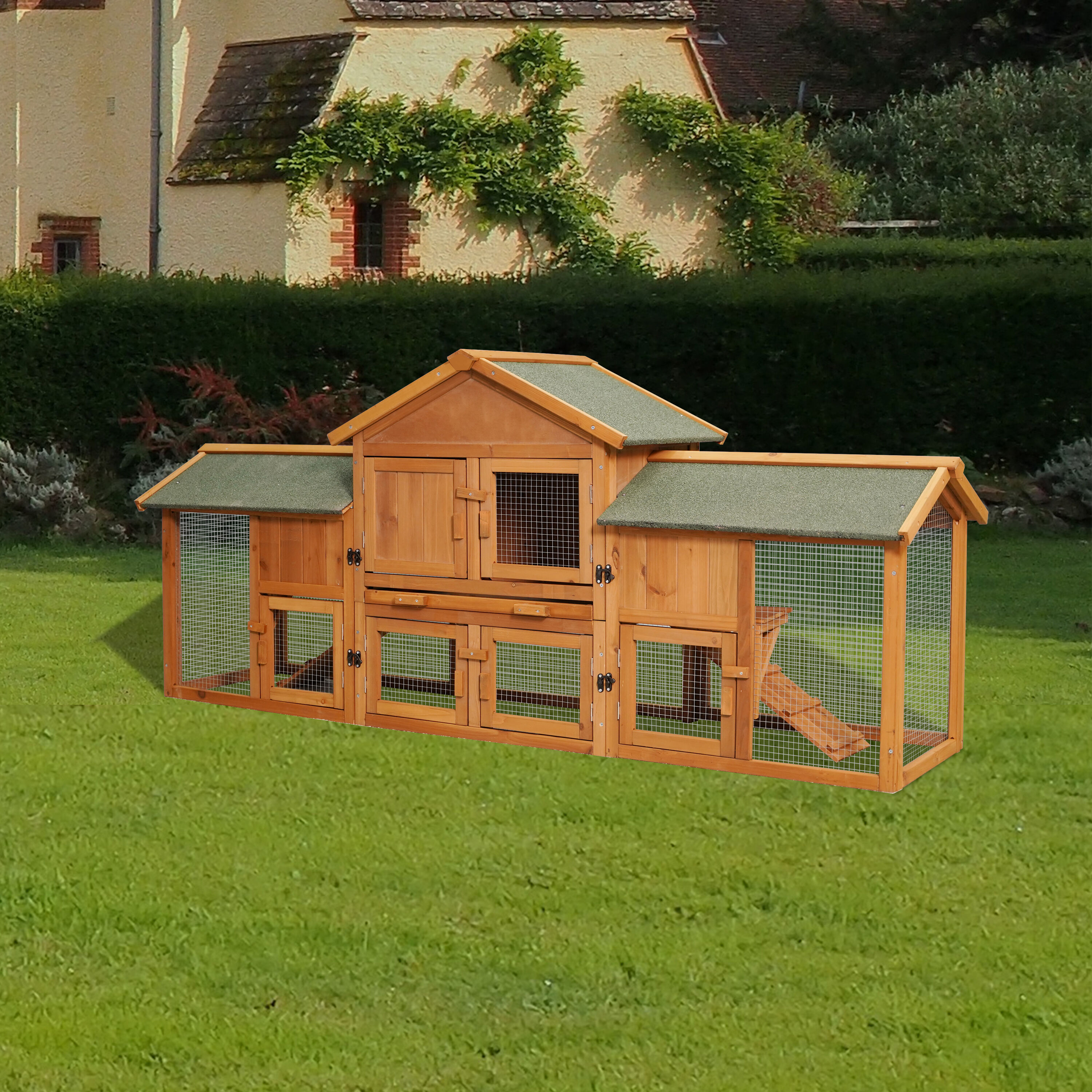 Mondawe MO-21953995 Chicken-Coops-Rabbit-Hutches - View #2