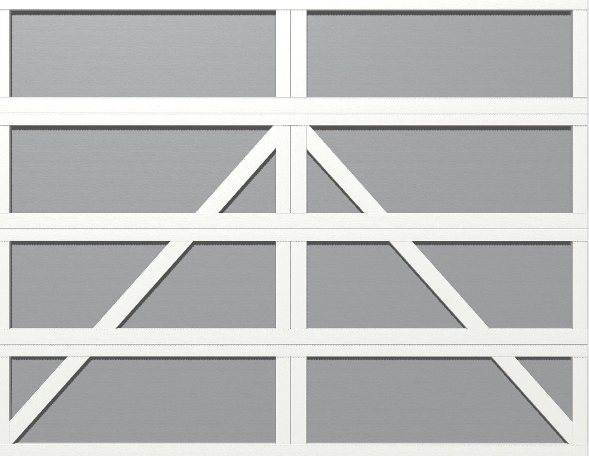 Wayne Dalton WD9405CHWG97 Classic Steel Model 9405 9-ft x 7-ft Insulated White and Gray Double Garage Door