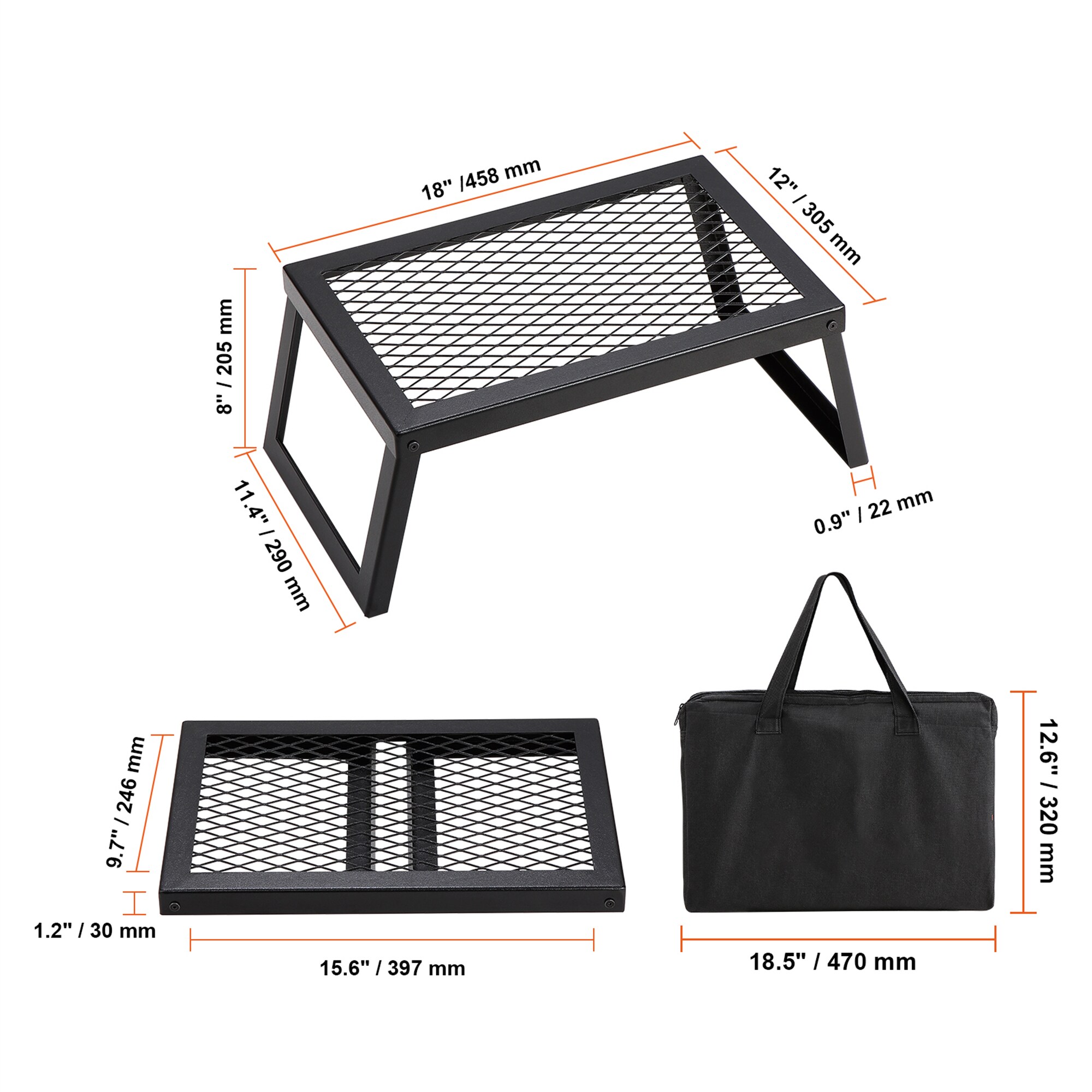 BABOOM BOM-P470320-OR Grill-Toppers - View #3