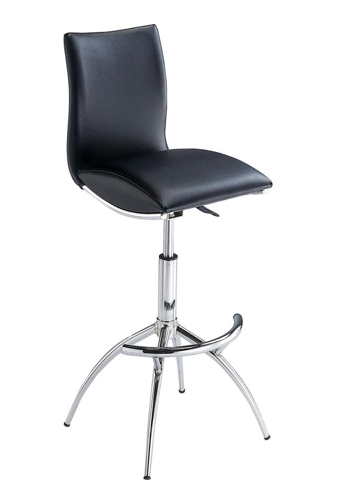 chrome adjustable bar stools