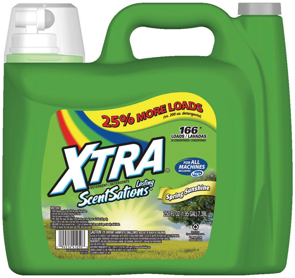 XTRA Crystal Clean HE Laundry Detergent (249.5-oz in the Laundry Detergent  department at