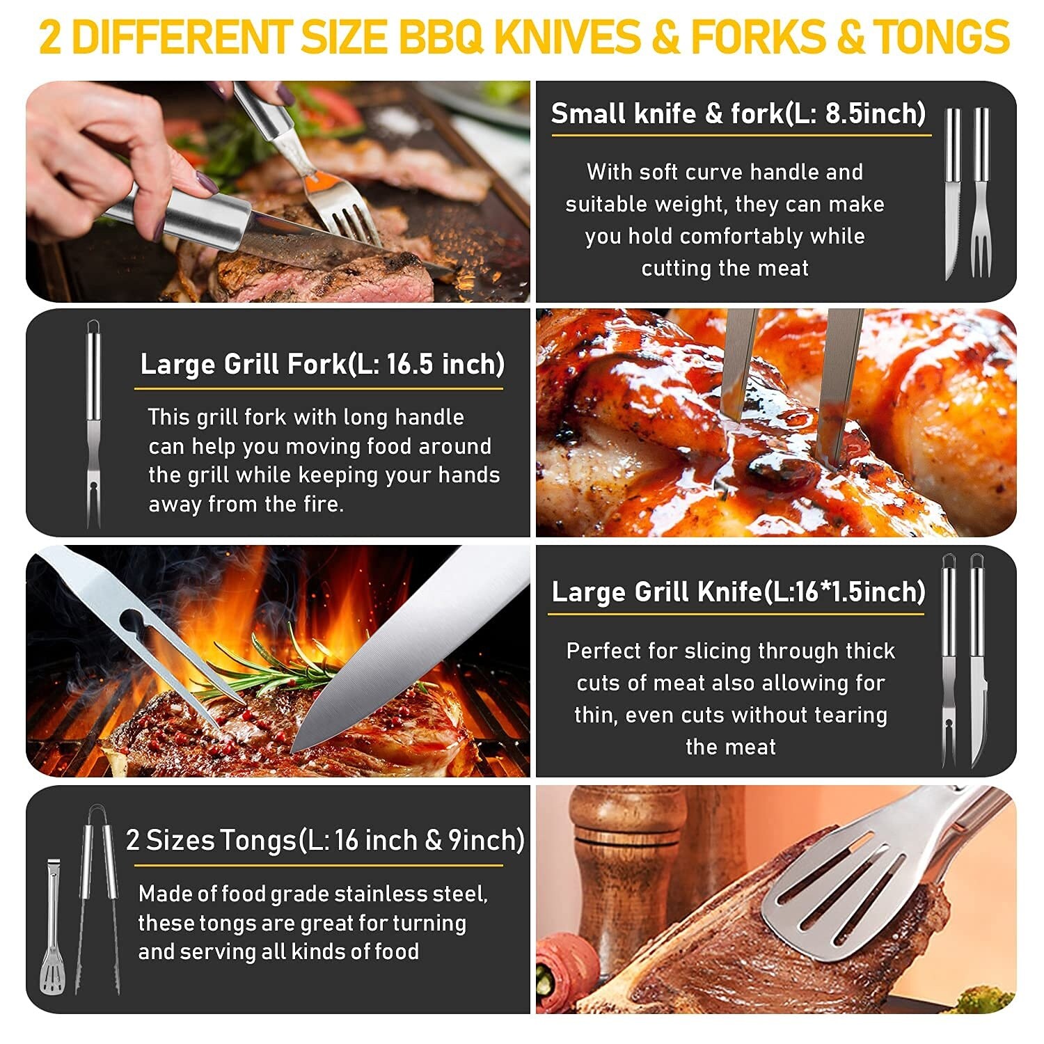 Afoxsos LAF0420G12 Grilling-Tools-Utensils - View #5
