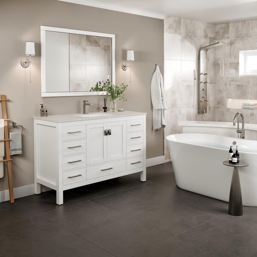 Eviva TVN414-54X18WH-Q Bath-Vanity-Combo - View #7