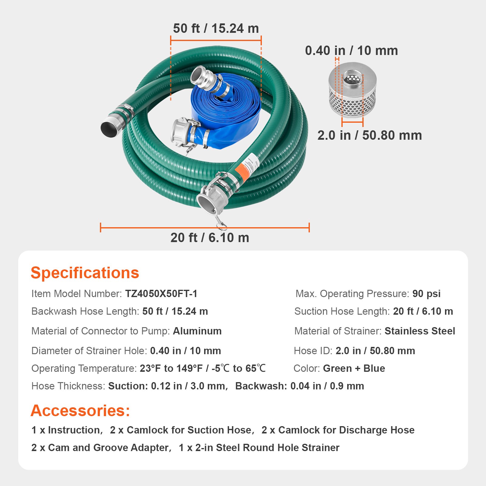 VEVOR SCBGTJ20INCH06518V0 b100230 - View #7