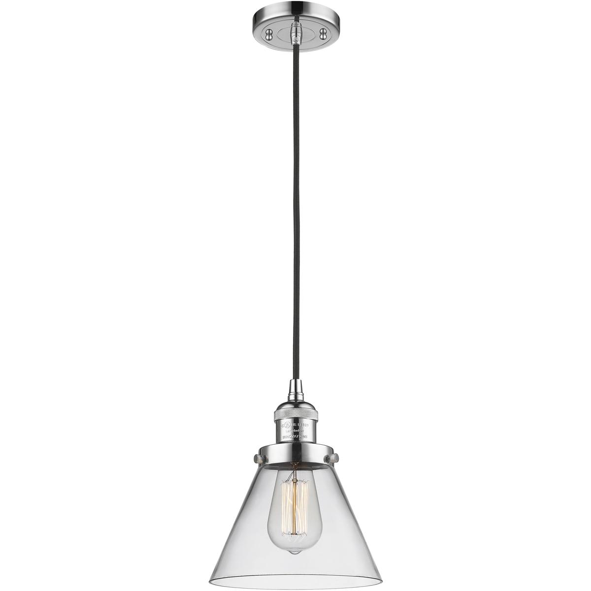 Innovations Lighting 1425531 201C-PC-G42 Franklin Restoration Cone Mini Pendant