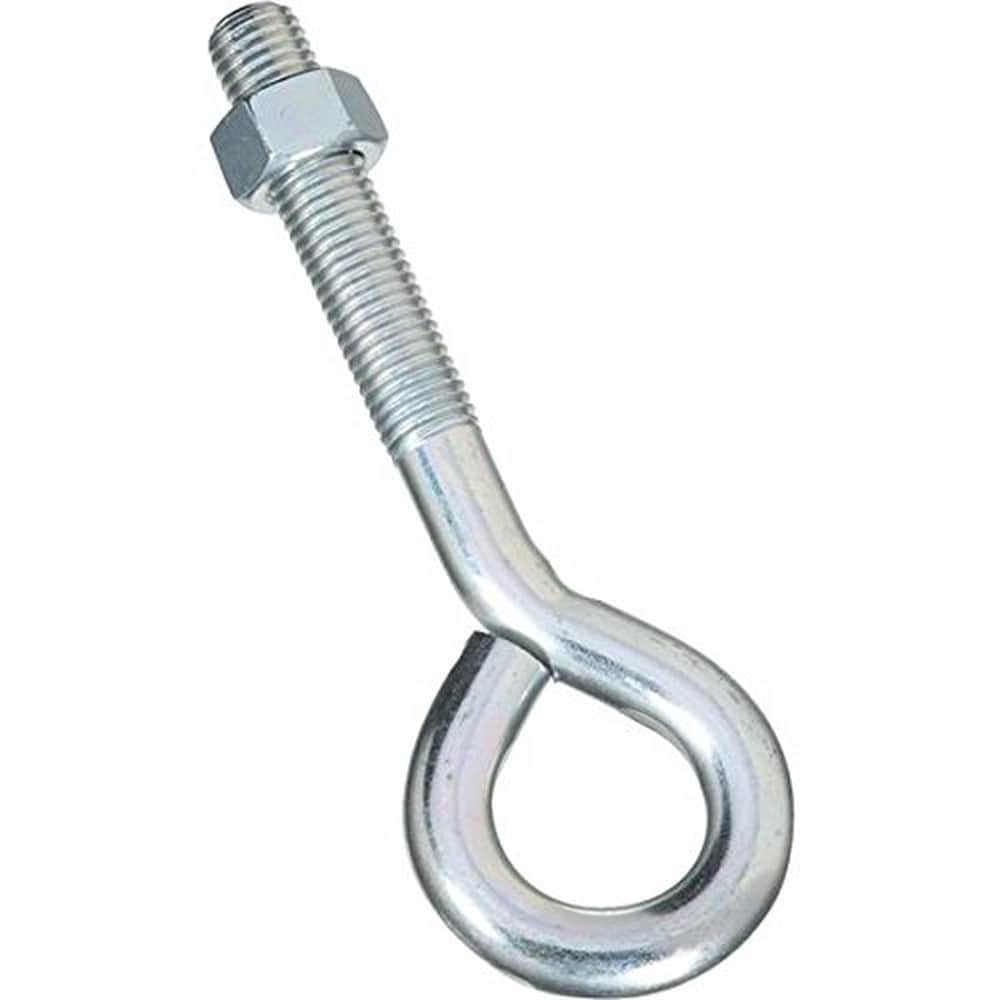 National  Mfg. Eye Bolt 3/4 in x 8 in Zinc-Plated with Hex Nut