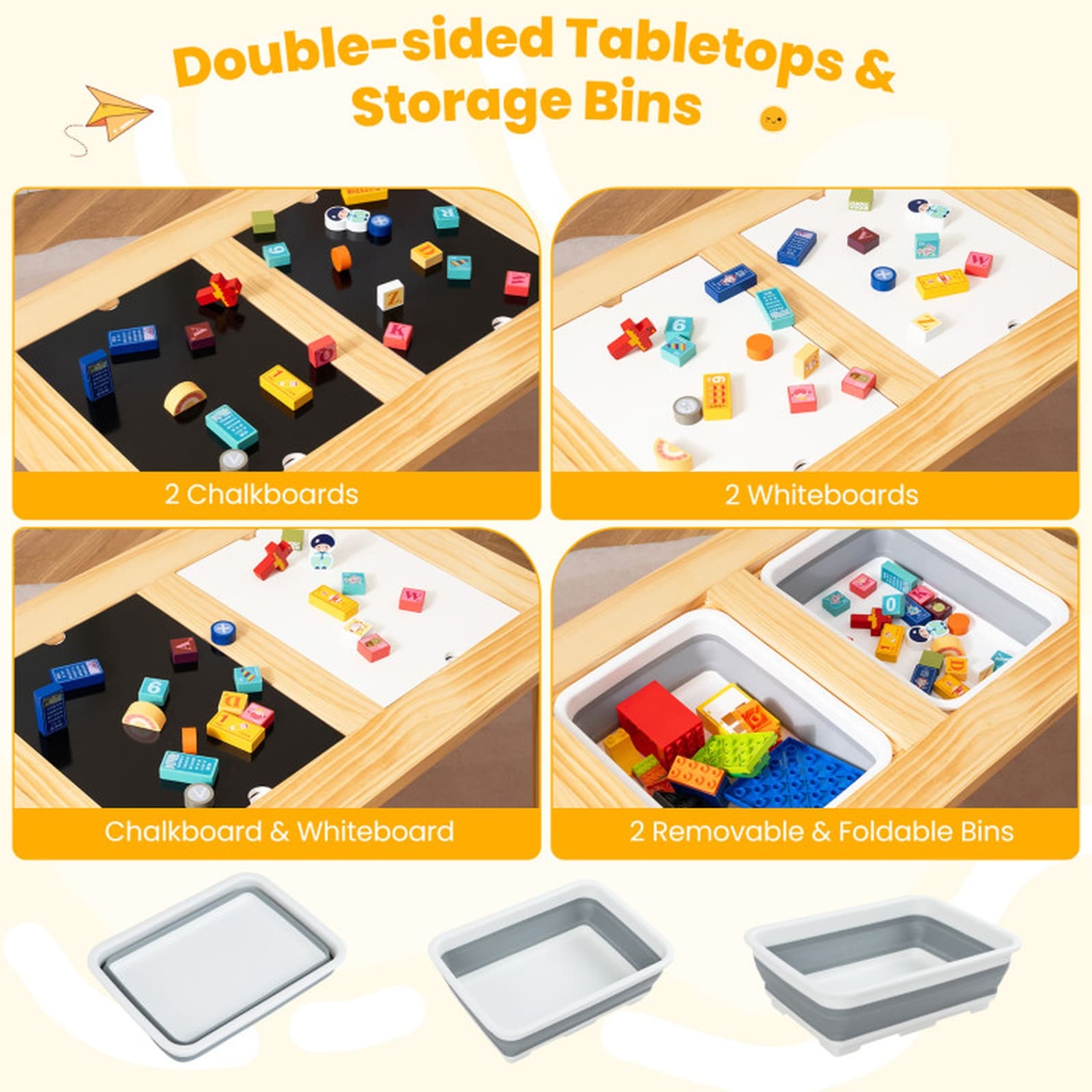 SUGIFT LW047SUGHY791 Kids-Play-Tables - View #4