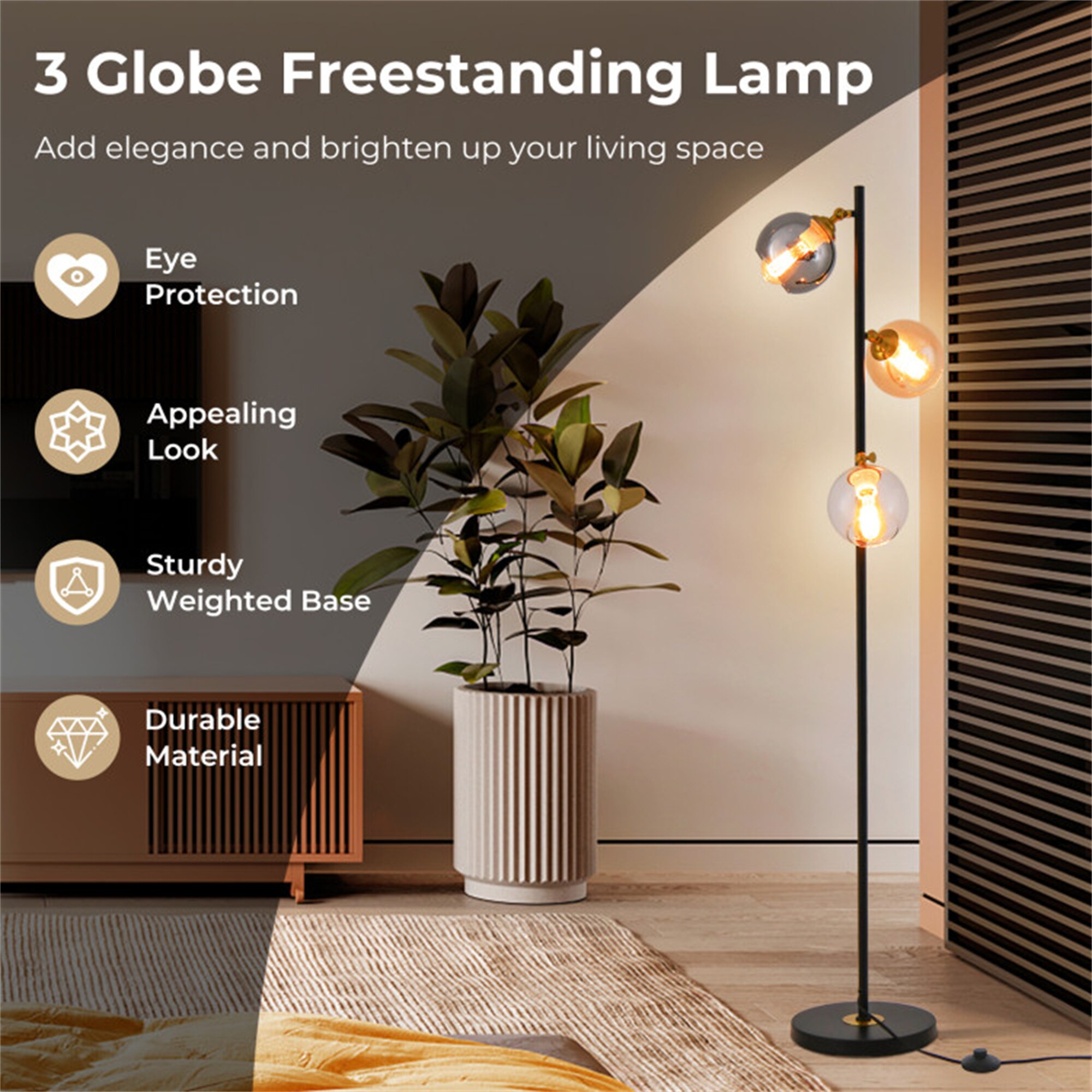 BABOOM BOM-10120US-OR floorlamps - View #5