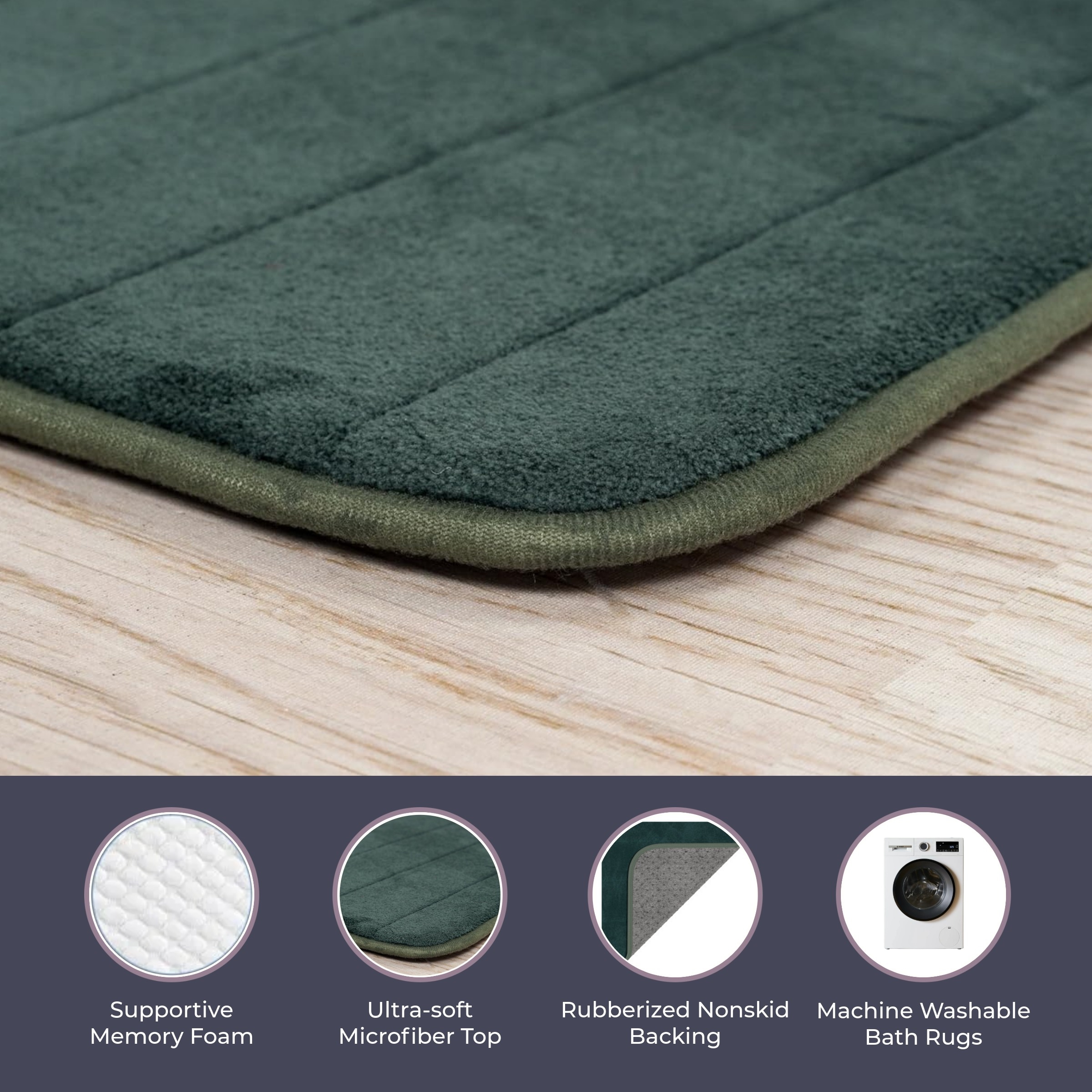 Hastings Home 847272MDY Bath-Rugs - View #5