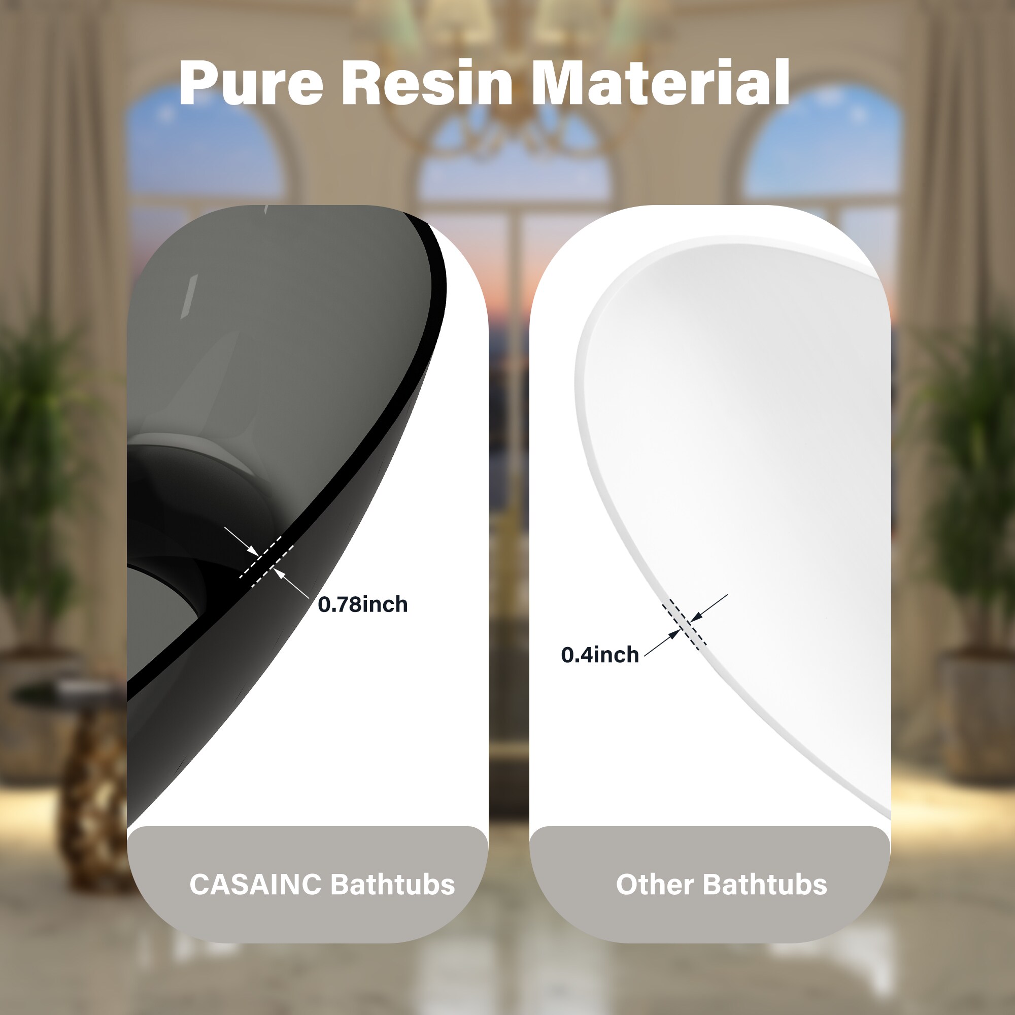 CASAINC CA06012RHPD67AG bathtubs - View #11