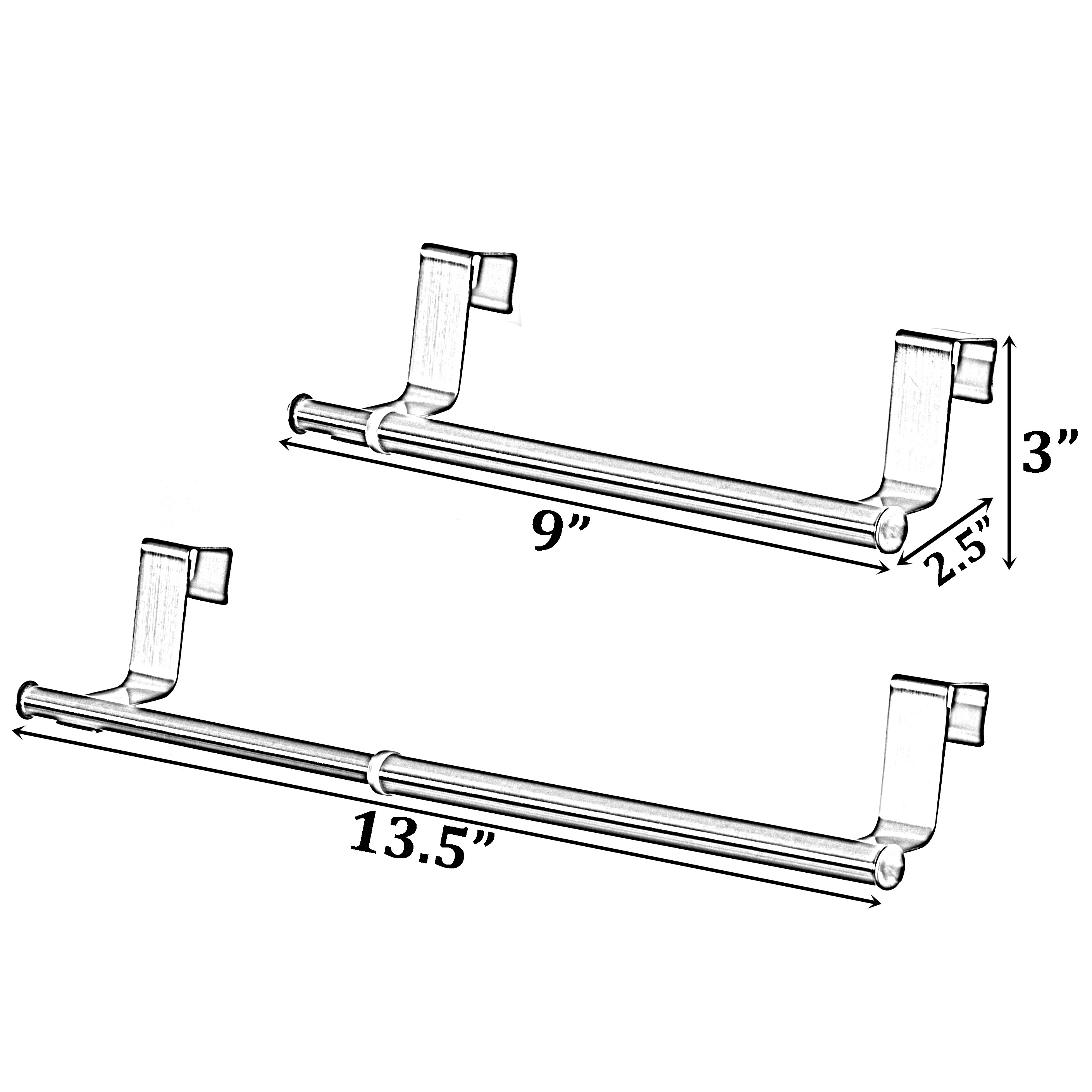 Basicwise QI004451 Paper-Towel-Holders - View #5