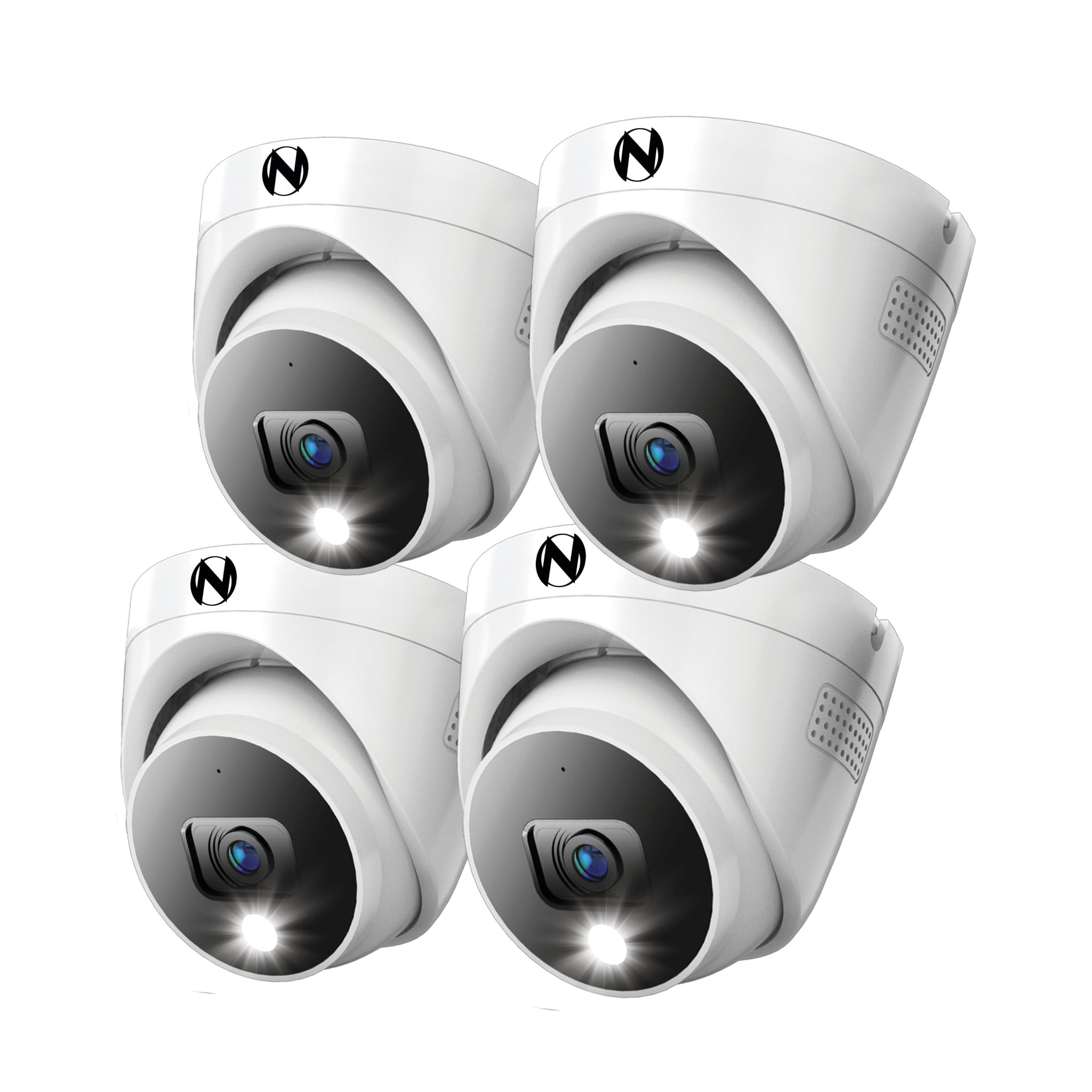 Night Owl FTD4 Indoor/Outdoor 4-Camera Hardwired Spotlight Security Camera System CAM-4PK-FTD4DM-B Sansujyuku sansujyuku.com