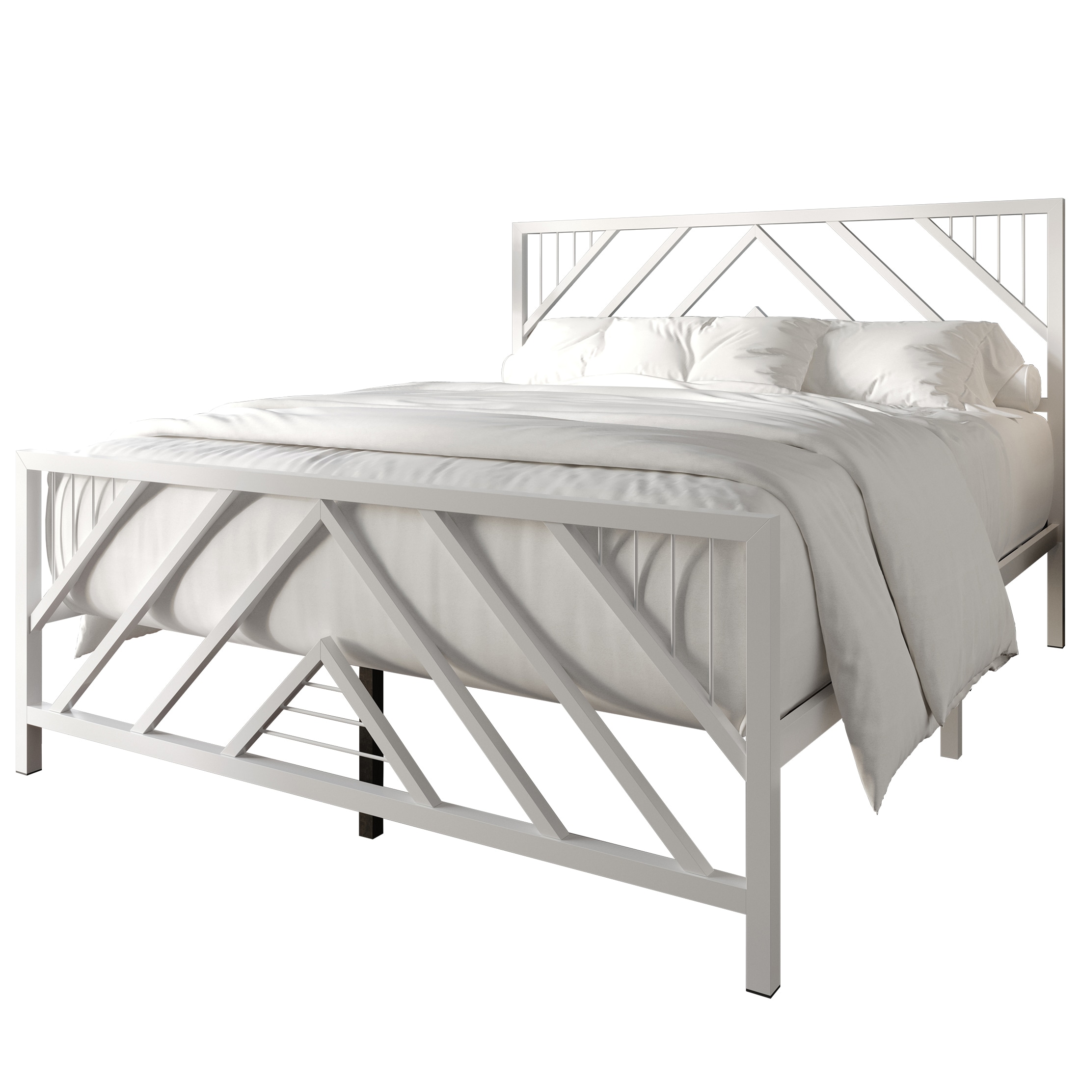 CasePiece CMB018QPL-WT-MT beds - View #3