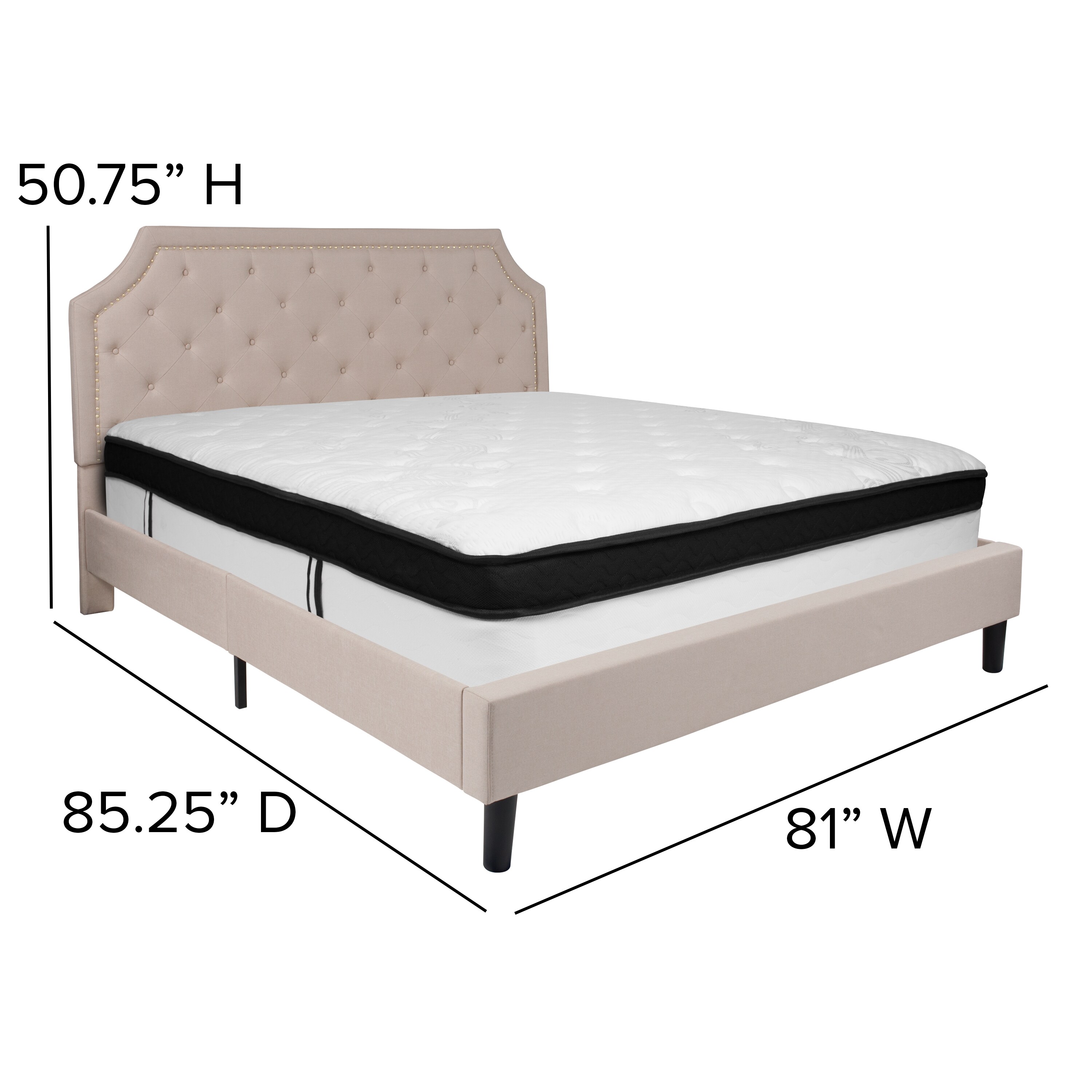 Flash Furniture 889142668343 beds - View #3
