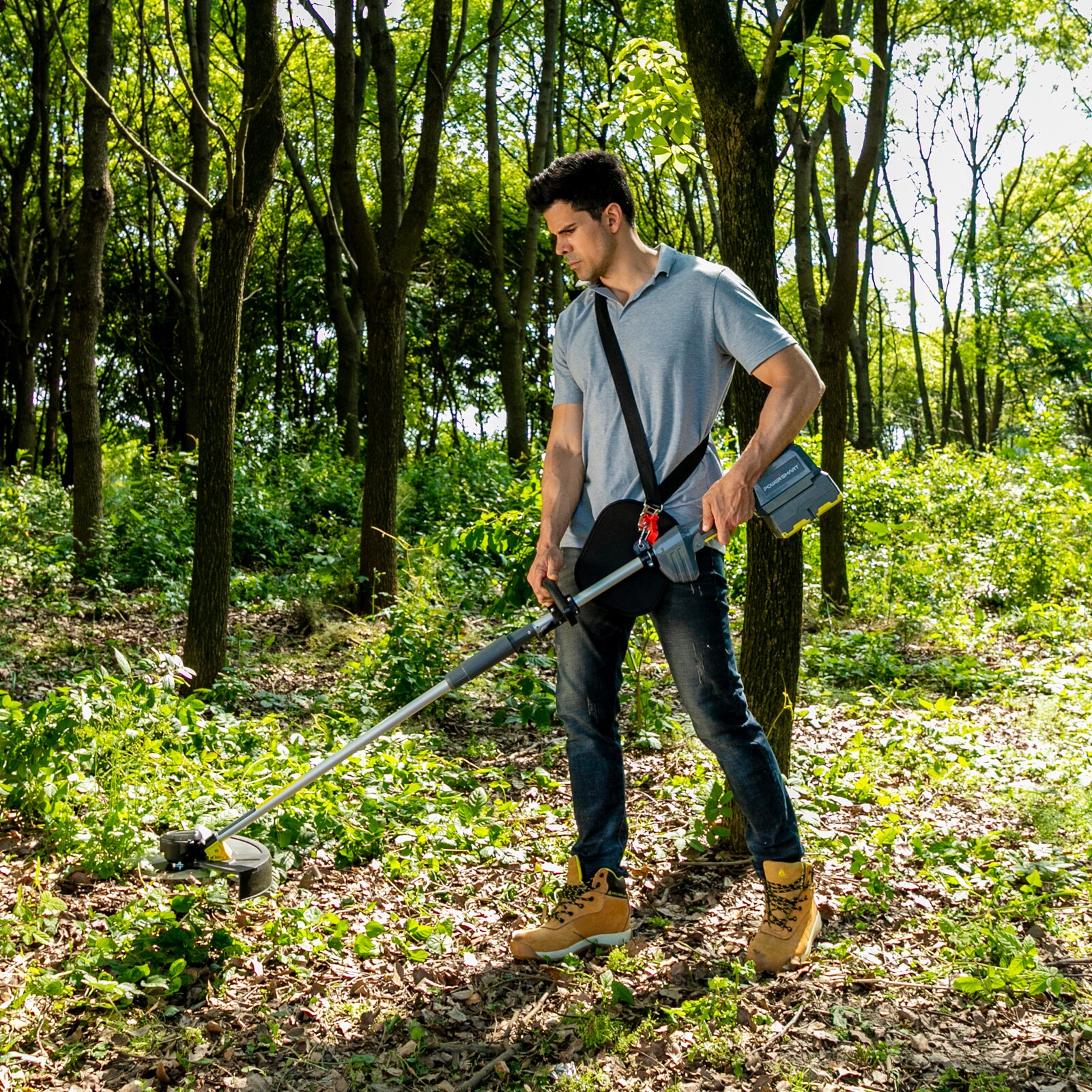 Ukoke Powerful 40V 8-Inch Cordless Pole Saw with 2.0Ah Battery and Charger Included - Make Tree Trimming A Breeze!