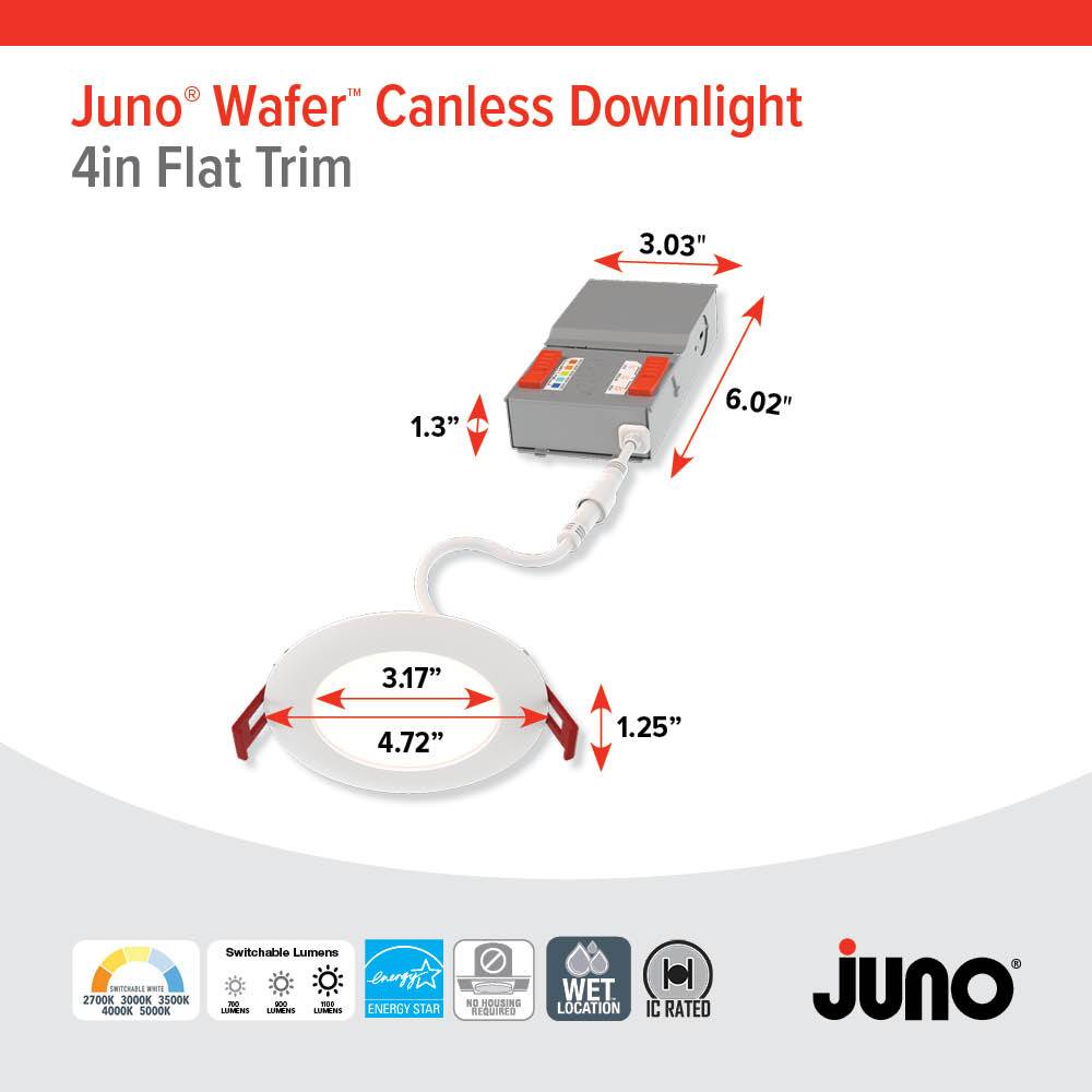 Juno WF4ALO19SWW5MWCP12 Led-Retrofit-Downlight - View #6