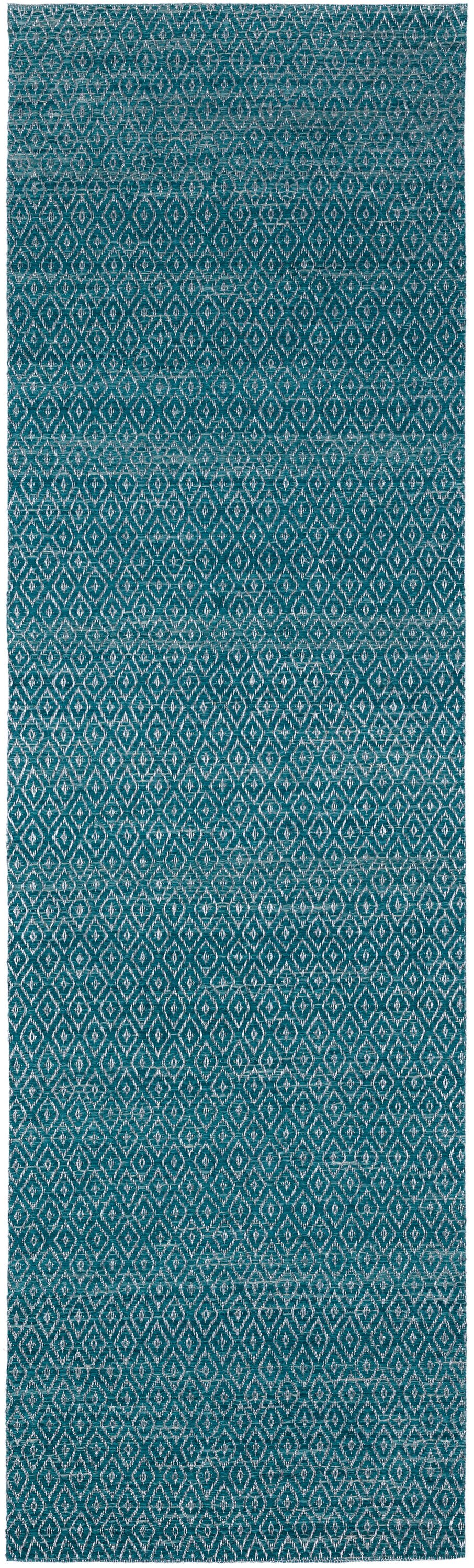 Addison Rugs APR32PC2X8 Prism 2 x 8 Wool Peacock Indoor Geometric Bohemian/Eclectic Runner Rug