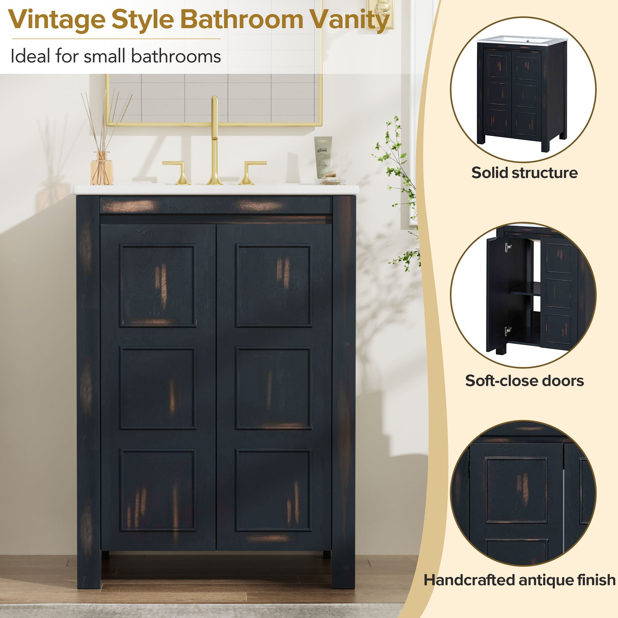 ModernLuxe L3P-WF320828AAP Bath-Vanity-Combo - View #4