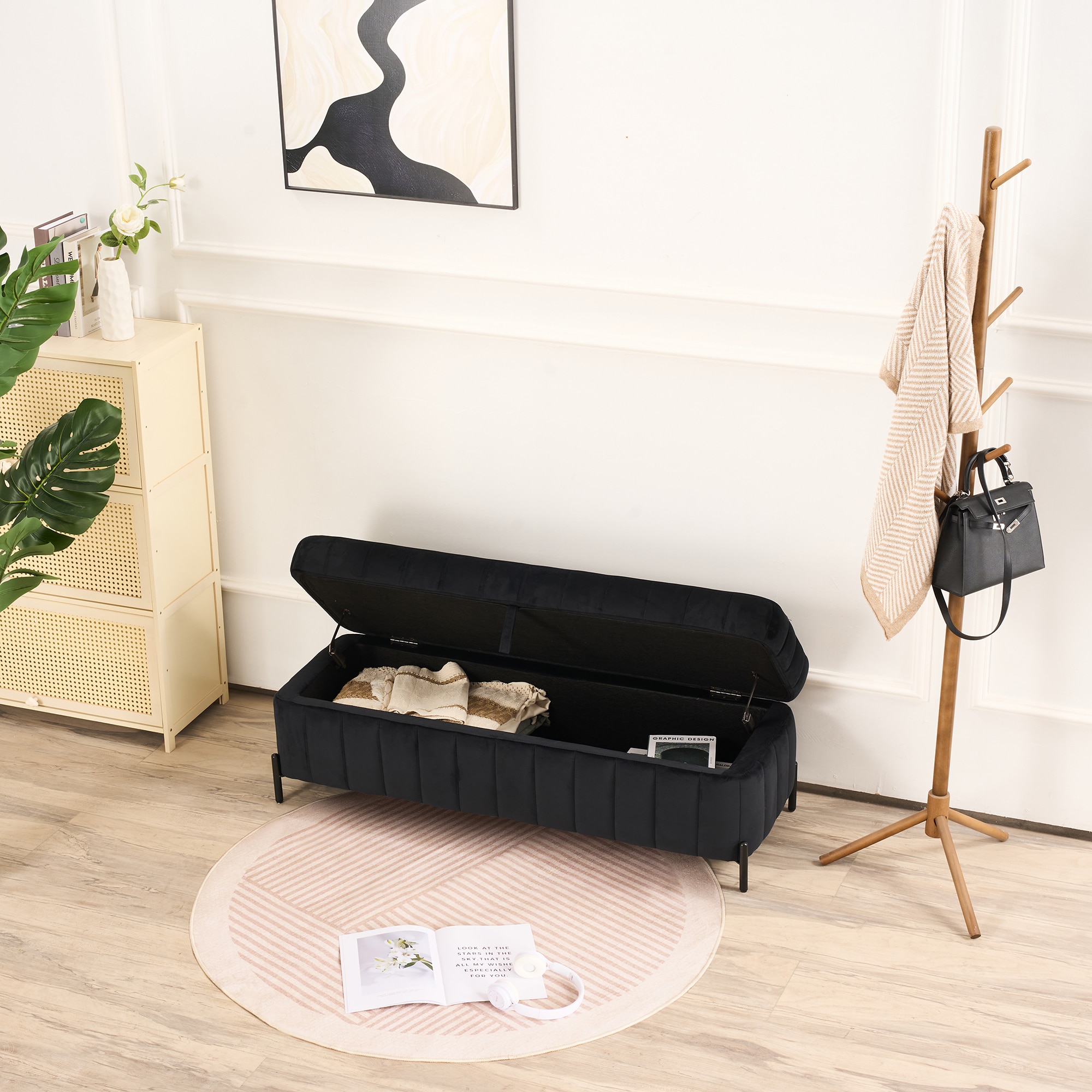 Aortzio HM-S4020-BLACK bench - View #3
