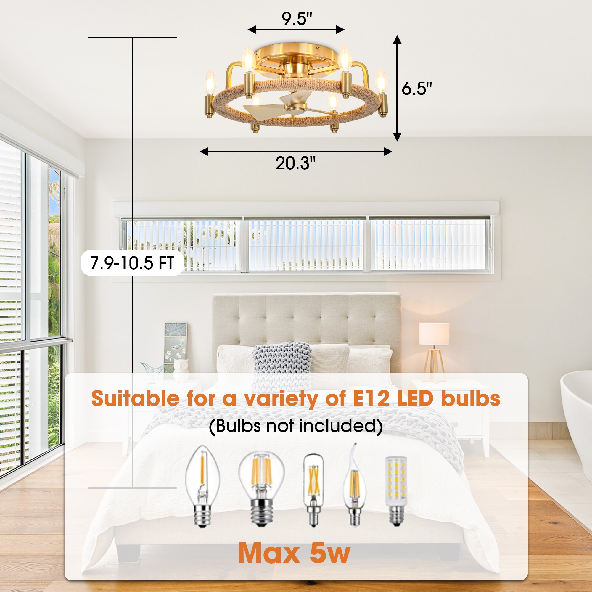 Parrot Uncle F8322110V Ceiling-Fans - View #7