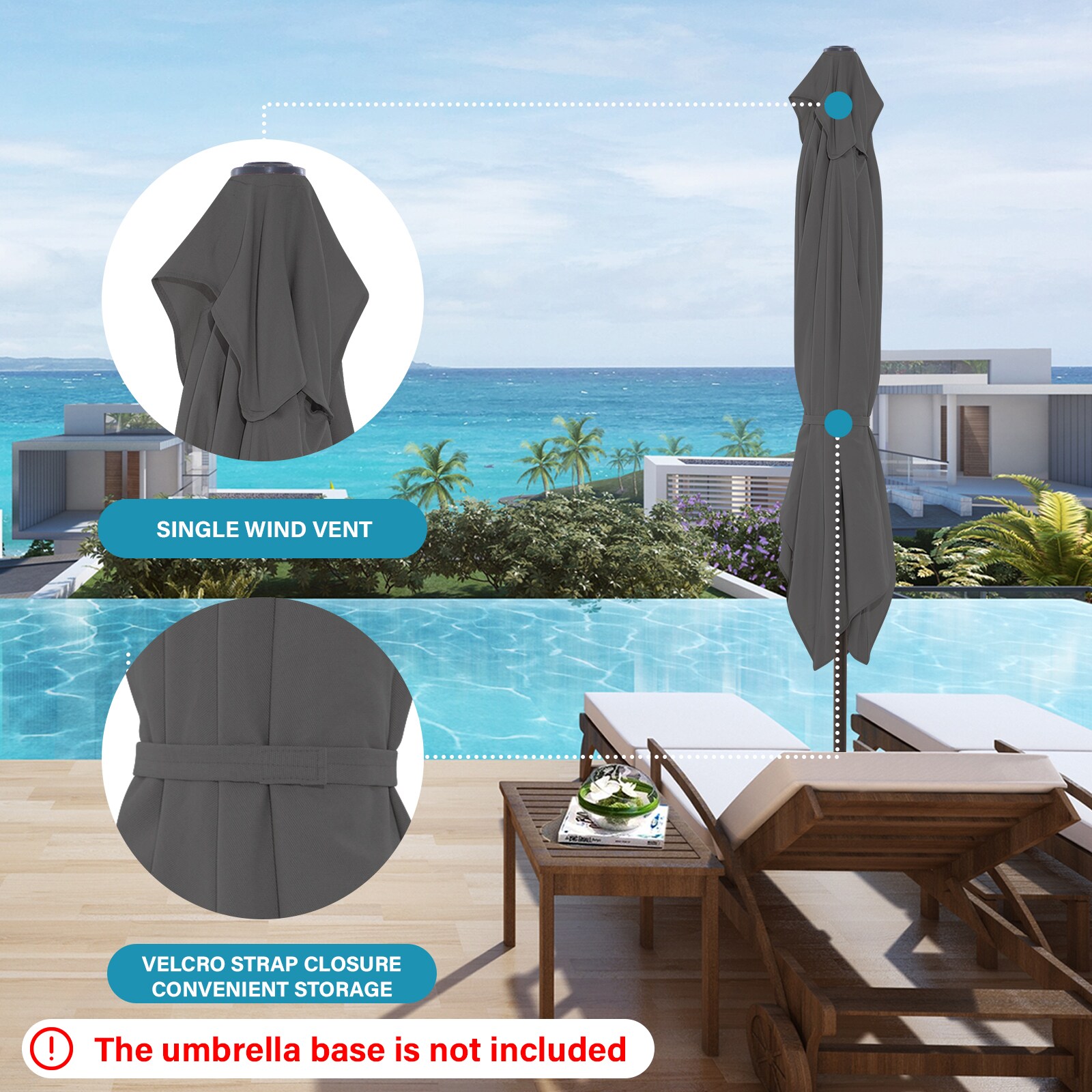 VOUA 8.5ZZS-GR Umbrellas-2 - View #8