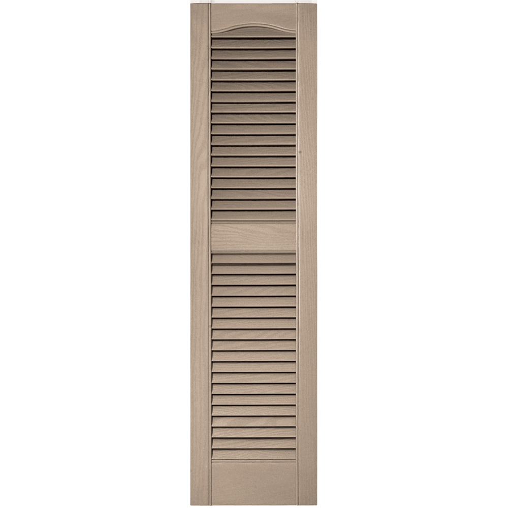 Vantage V1711248023 12-in W x 48-in H Wicker Exterior Shutters