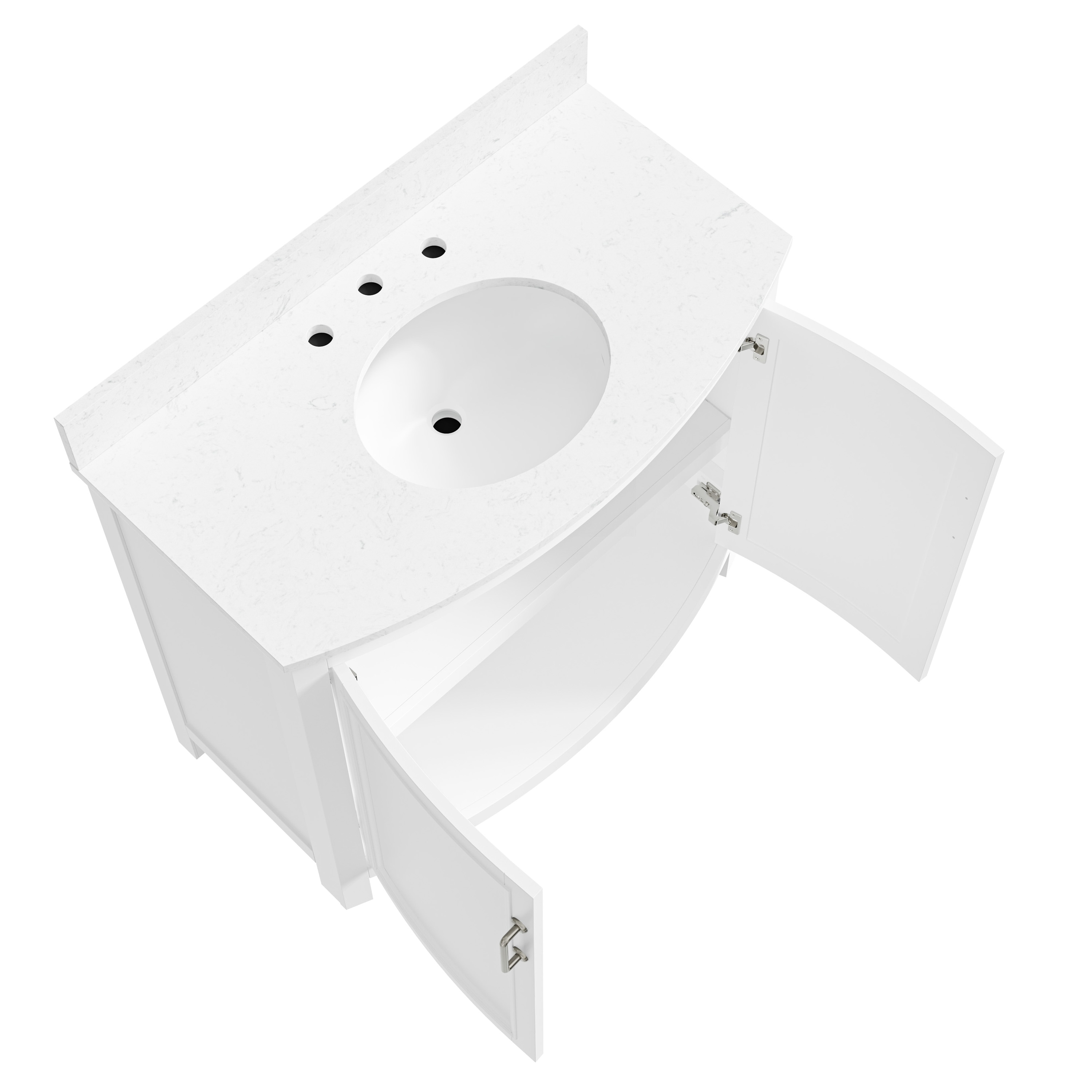 allen + roth 1007VTC-36-201-925UO Bath-Vanity-Combo - View #5